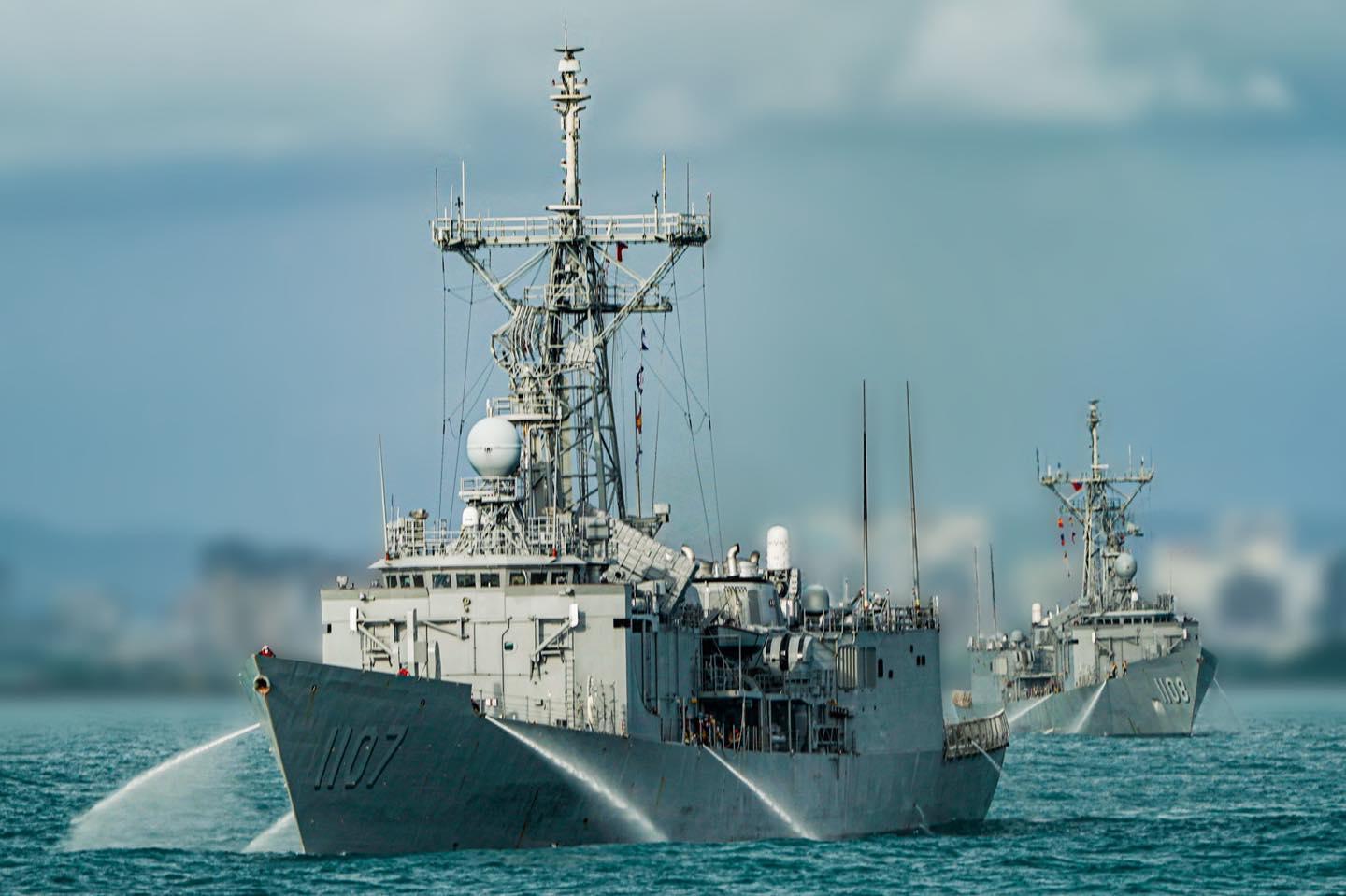 海軍康定級艦隊傳出1女上兵同時劈腿5名官兵醜聞。示意圖。(翻攝自中華民國海軍臉書)