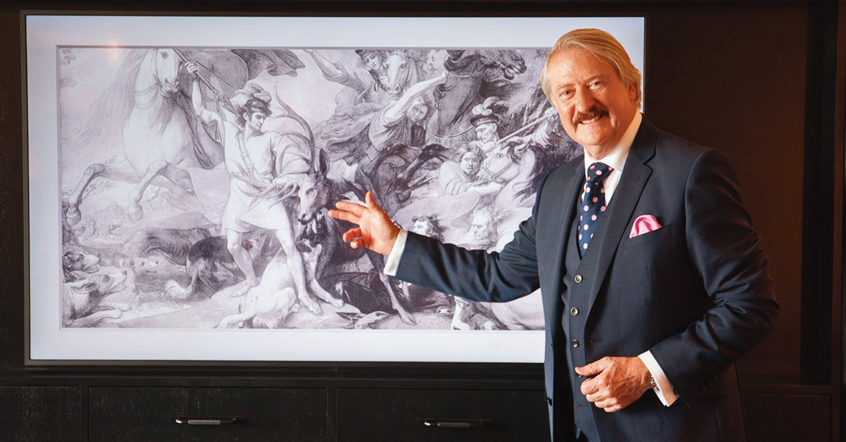 大摩首席調酒師理查·派特森是威士忌界首屈一指的人物。