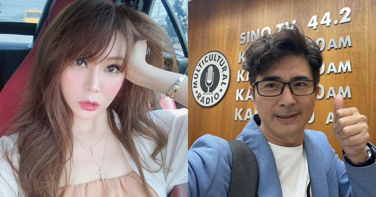 邵昕將小孩交給媽媽照顧,讓前妻婷婷探視不易。(翻攝邵昕、婷婷臉書)