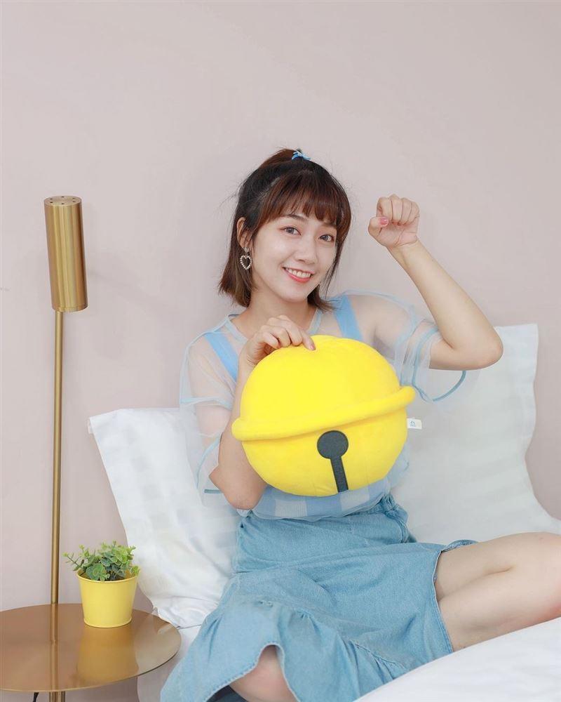 泱泱外型甜美，為新生代國民老婆。（翻攝自泱泱IG） 
