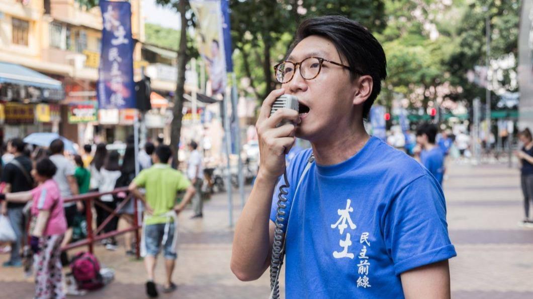 香港「本土民主前線」前發言人梁天琦因遭控參與2016年旺角騷亂案被判刑6年，今刑滿出獄。（翻攝梁天琦臉書）