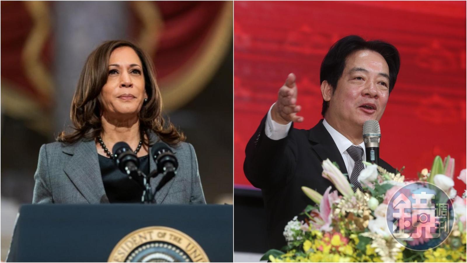 美國副總統賀錦麗與我國副總統賴清德有機會在宏都拉斯新總統就職典禮上同台。(翻攝自賀錦麗Instagram/資料照)