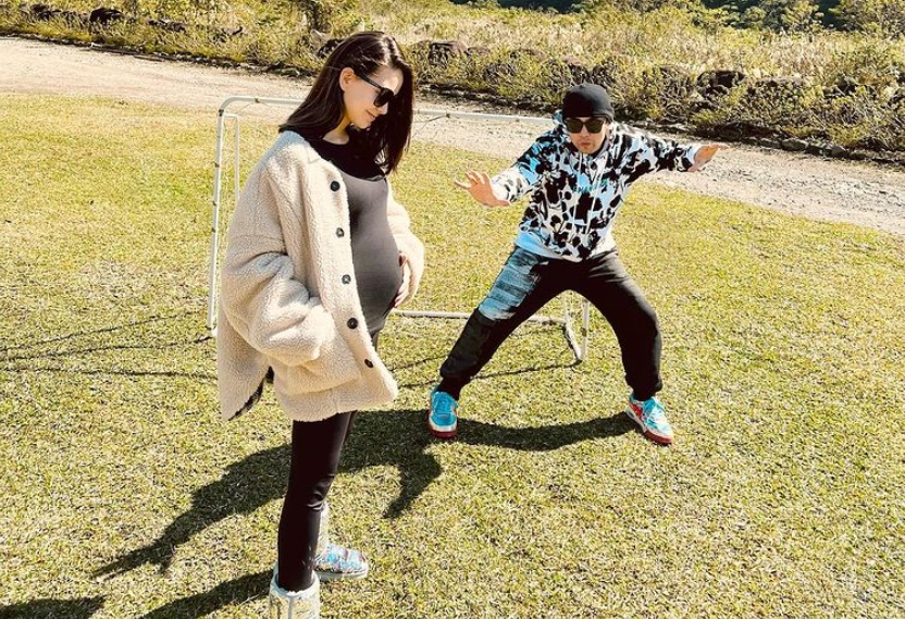 昆凌、周杰倫宣布懷第三胎。（翻攝周杰倫IG）