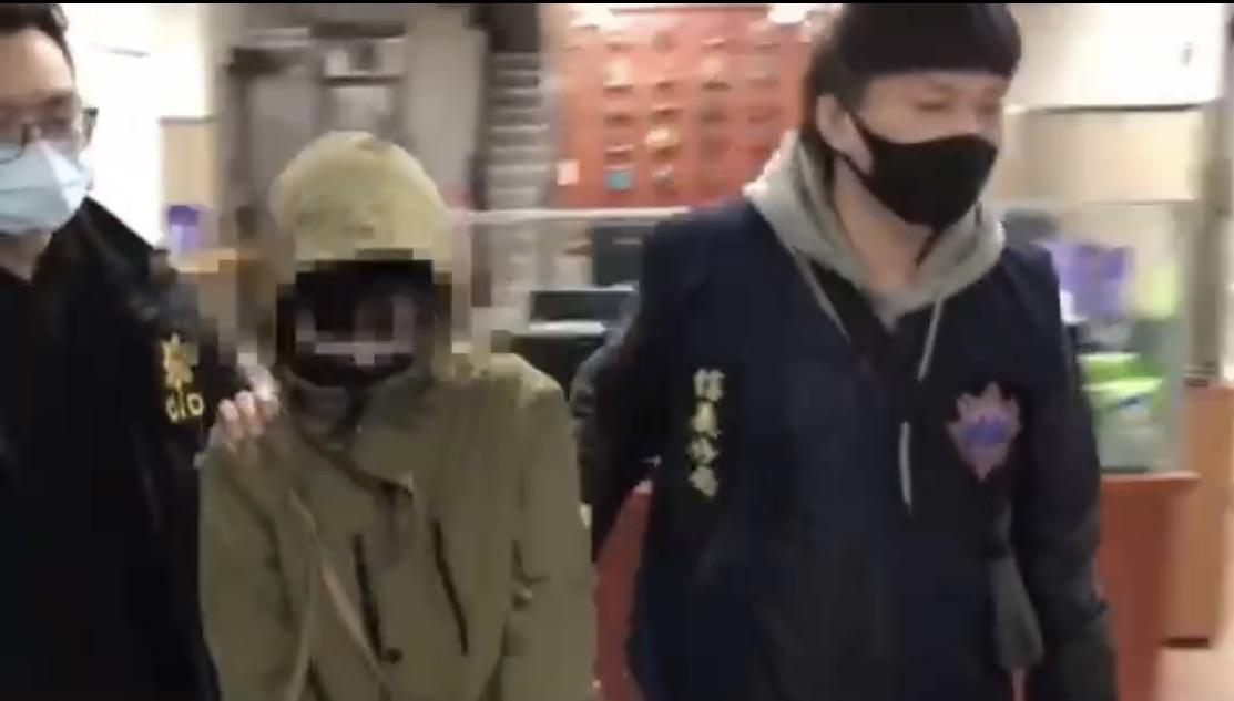 警方依詐欺罪將黃女移送法辦。(翻攝畫面)