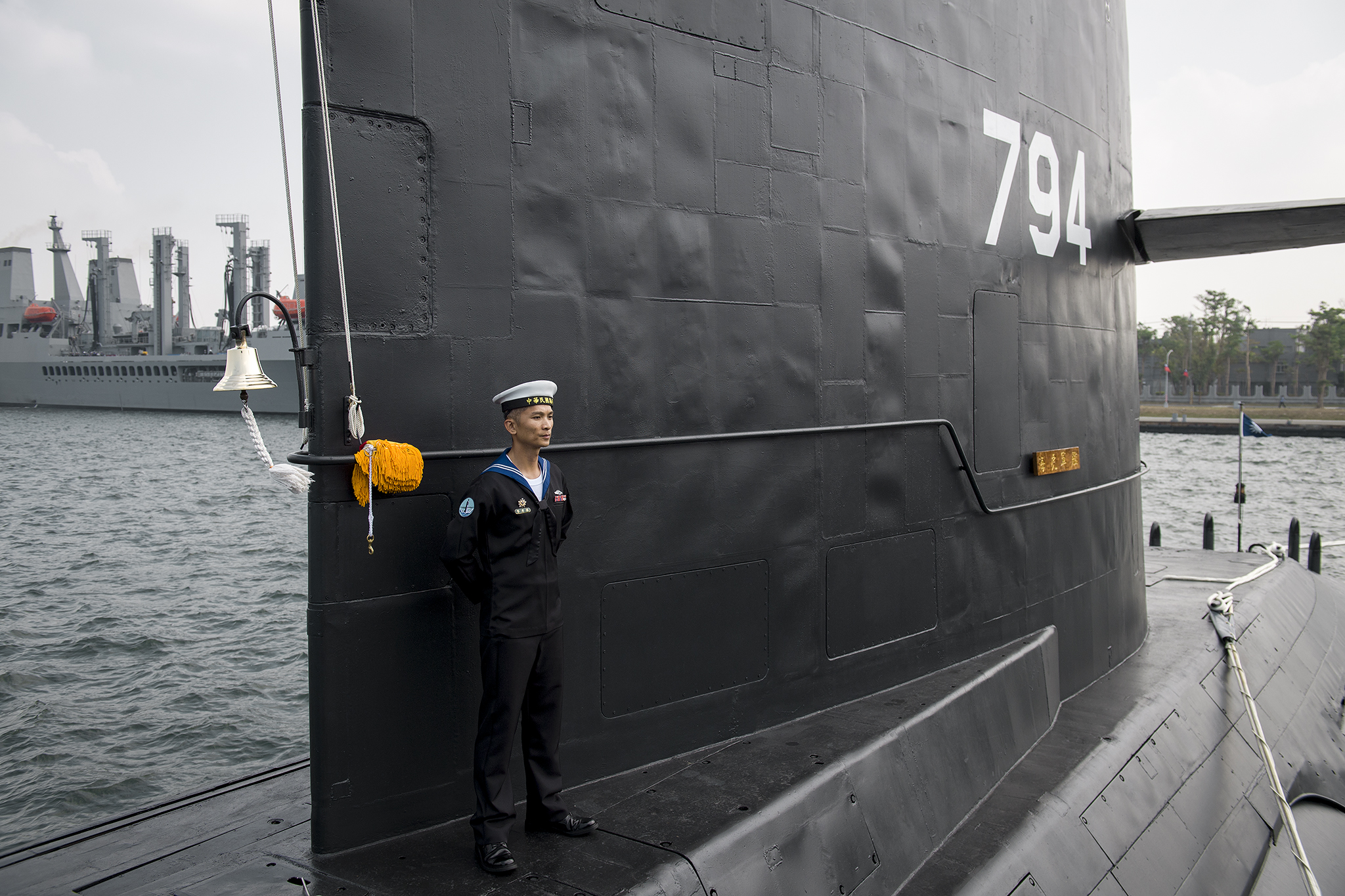 台船承接潛艦國造案近日被立委爆料，原本低調的台船不忍了發聲明回擊。（示意圖，總統府提供）