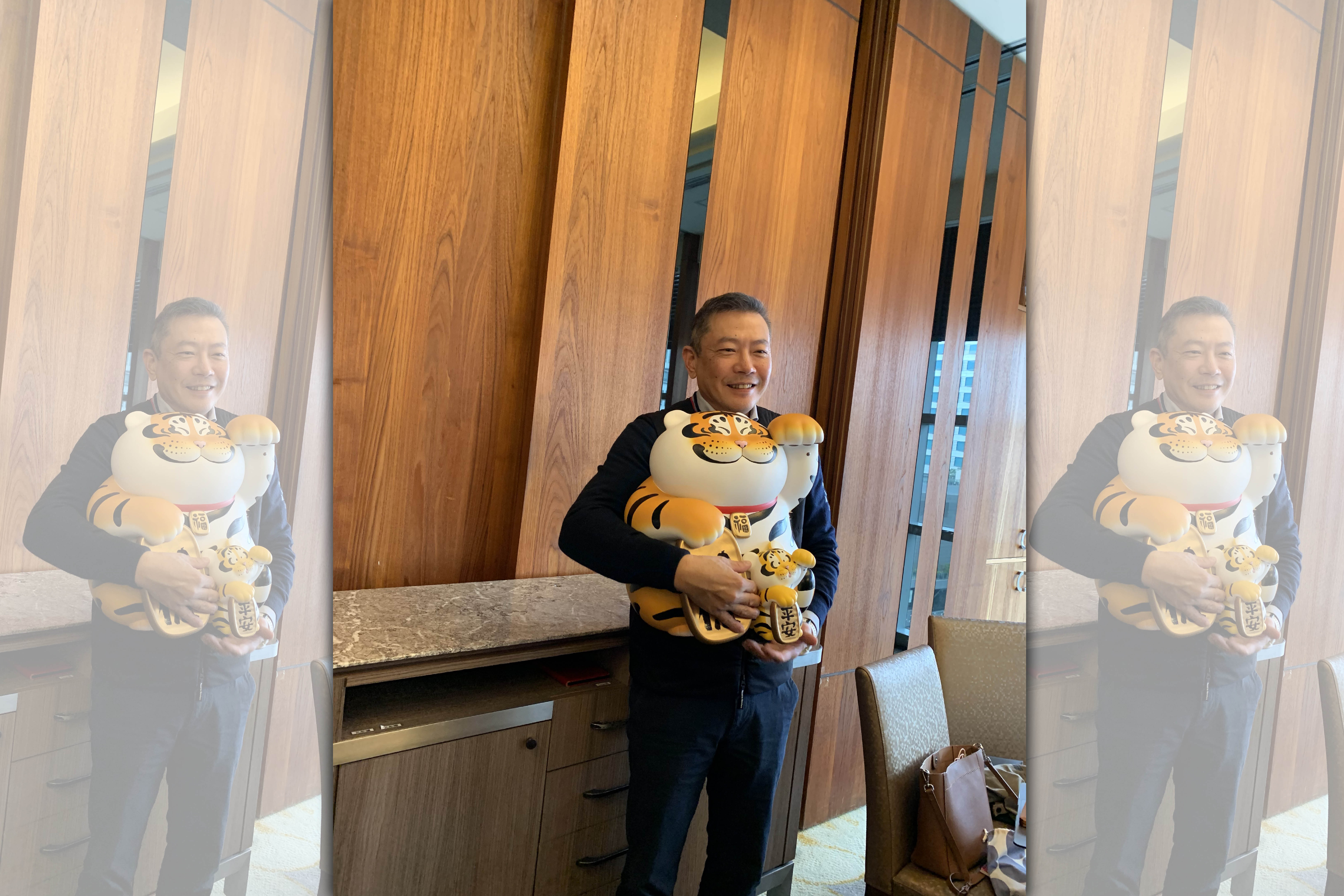 吳昕陽19日和媒體餐敘，面對去年疫情衝擊，他對員工和消費者支持相當感念。