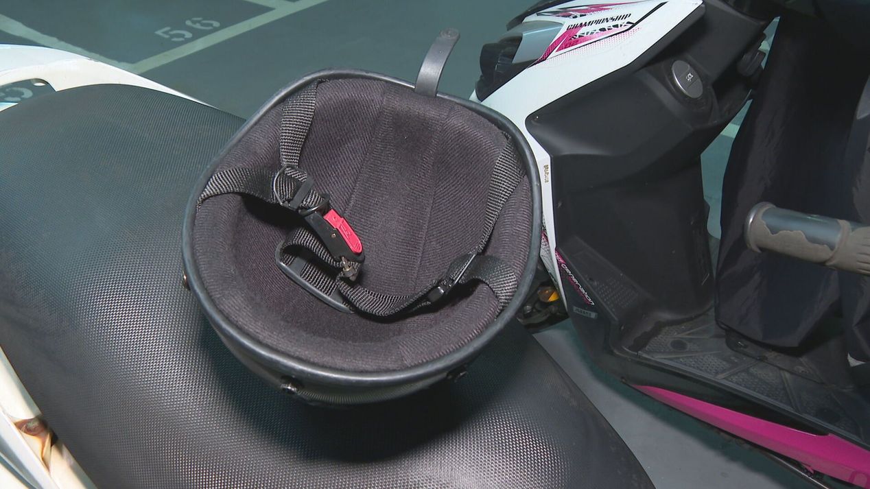 警方在安全帽內襯採集DNA，逮到慣竊。