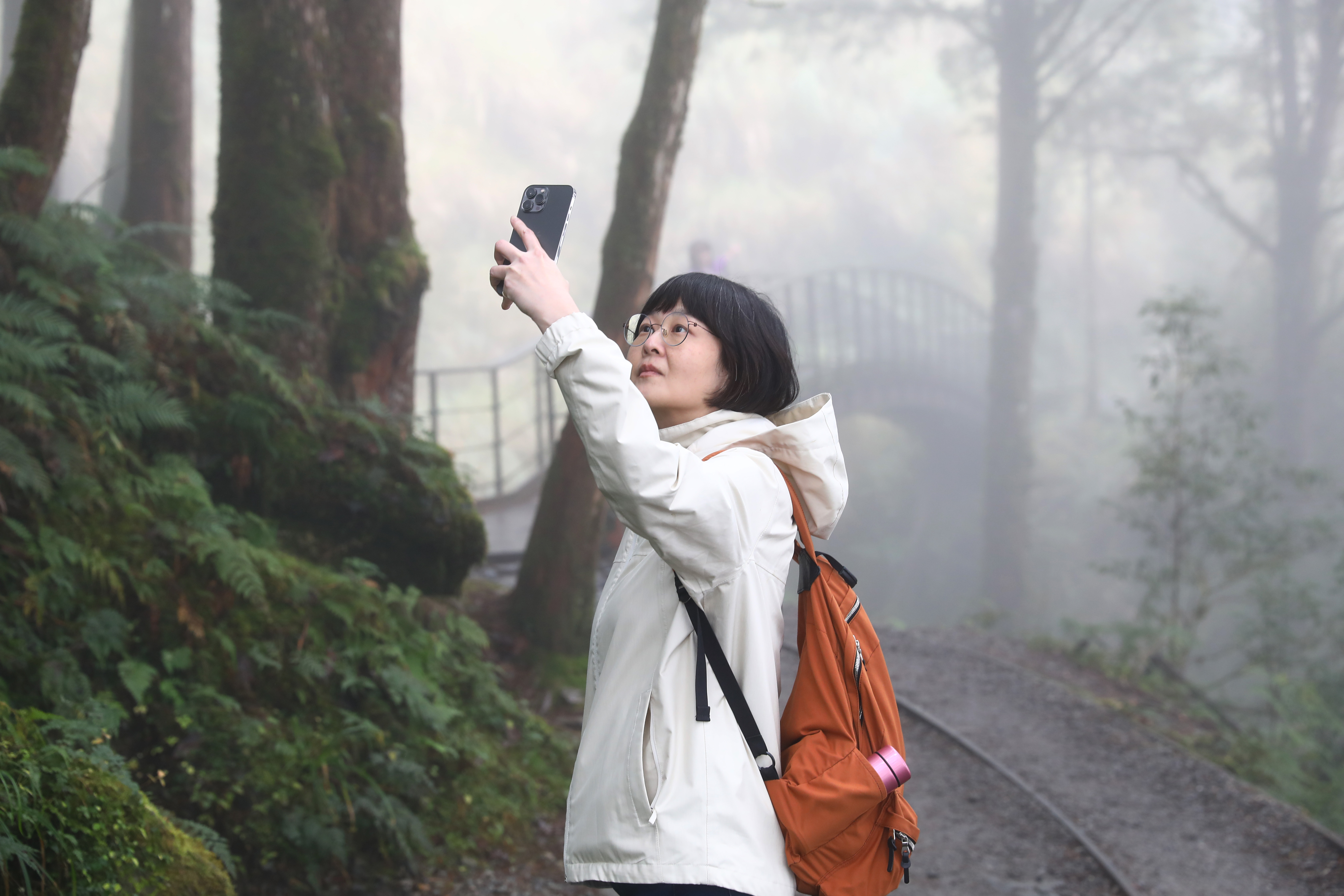 江鵝對生活有愛，喜歡小細節，常用手機紀錄。