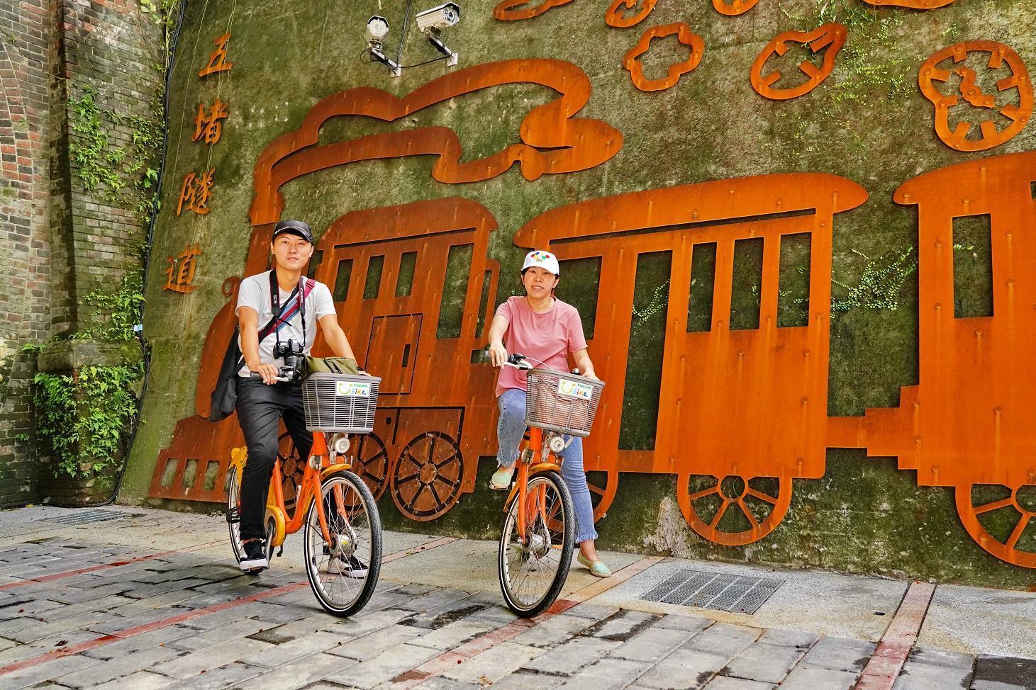 汐止自行車專用車道,提供安全、舒適、平穩、低干擾的騎乘環境。(新北高灘處提供)