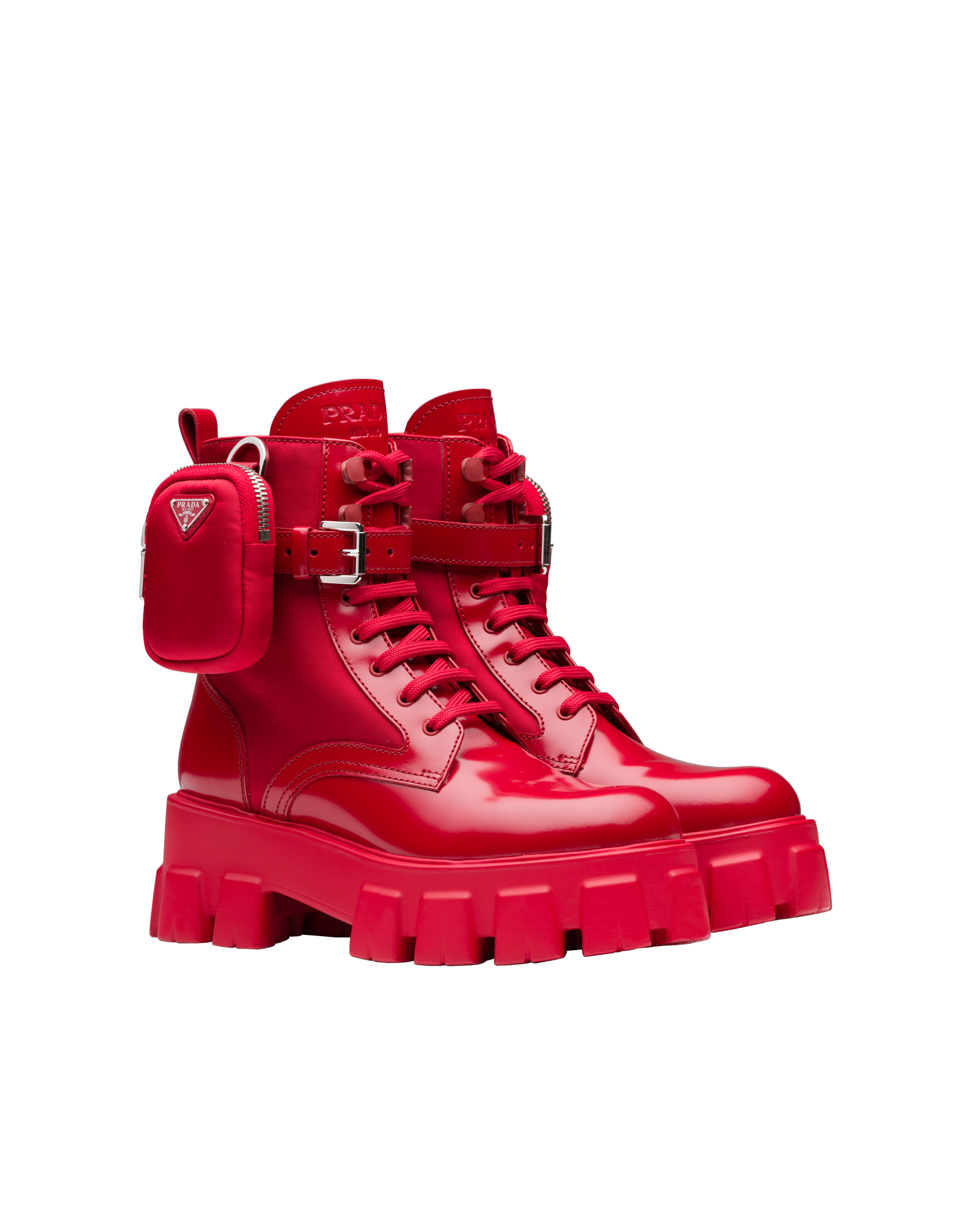 PRADA On Ice系列短靴。NT$52,000（PRADA提供）