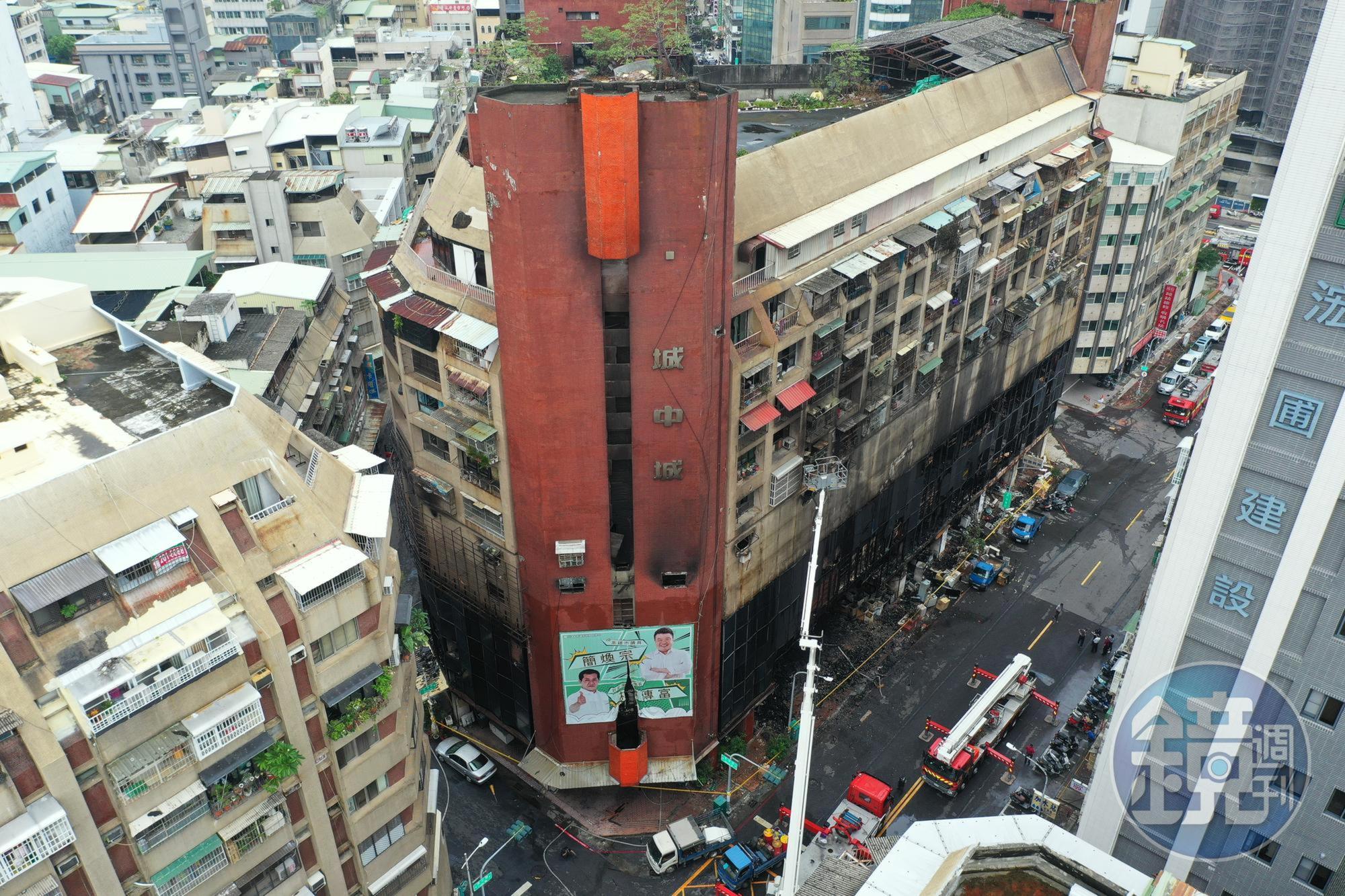 城中城大火造成46人死亡,縱火黃女被檢方求處極刑,但反鎖弟弟導致他葬身火窟的許男,因無法預知會發生縱火事件,不起訴處分。(本刊資料照)
