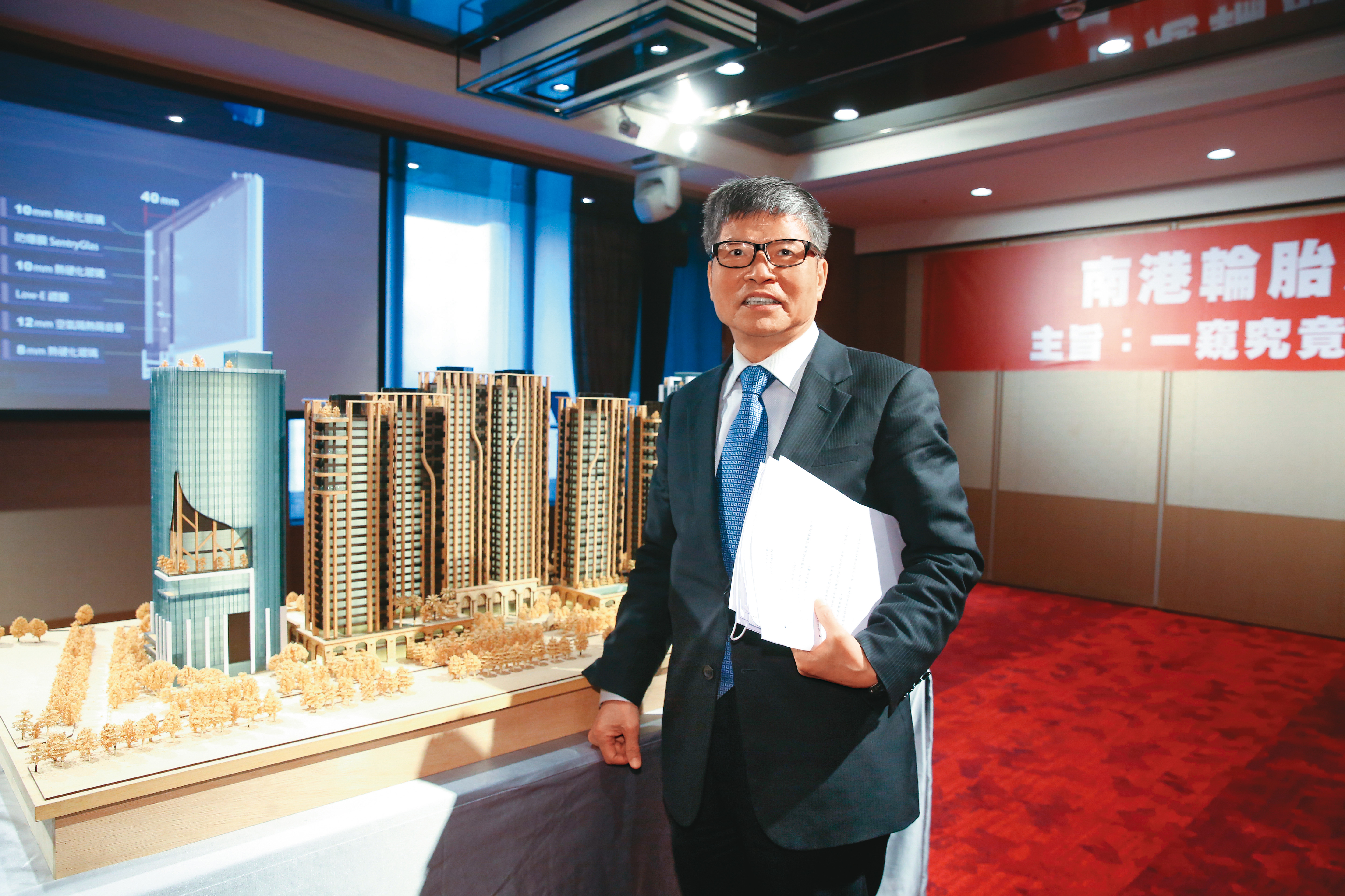 2個月前林學圃才親自出席南港法說會,沒想到去年底因病驟逝。