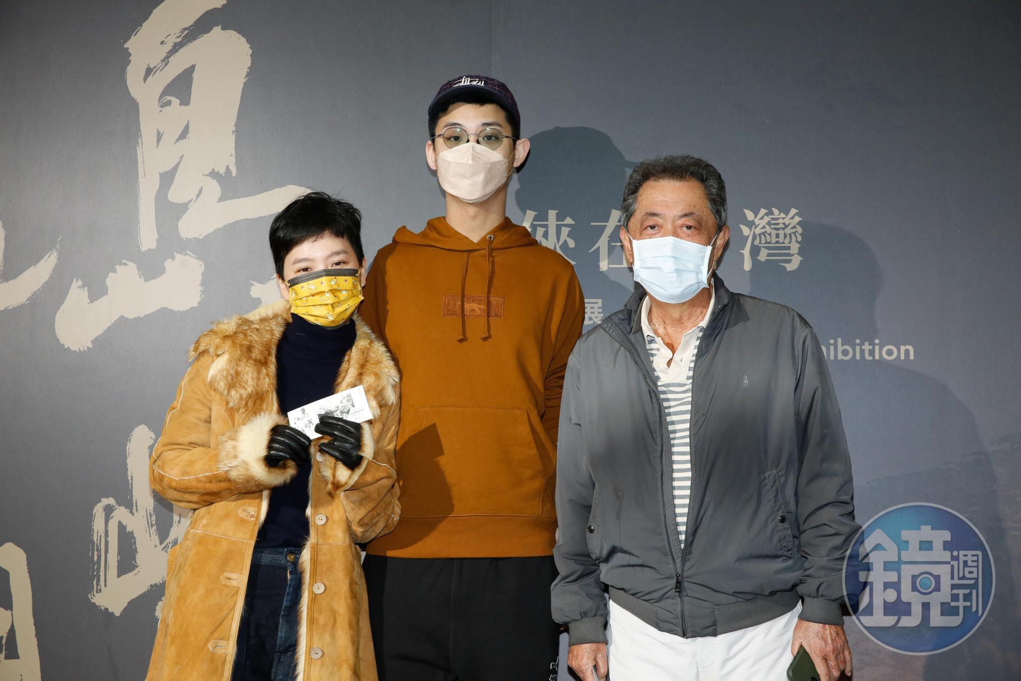 《美國女孩》導演阮鳳儀（左起）、製片苗華川、導演朱延平。