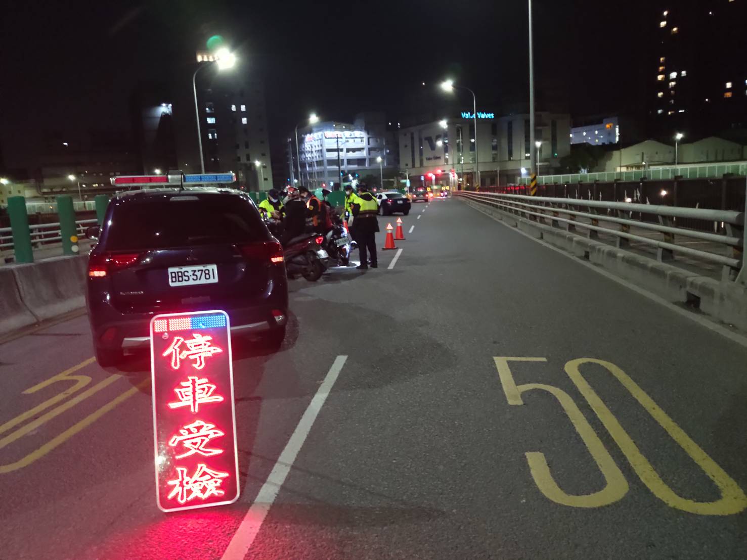 新北警方分析易酒後駕車違規路段包括淡水區淡金路、樹林區俊英街、板橋區板城路等。（警方提供）