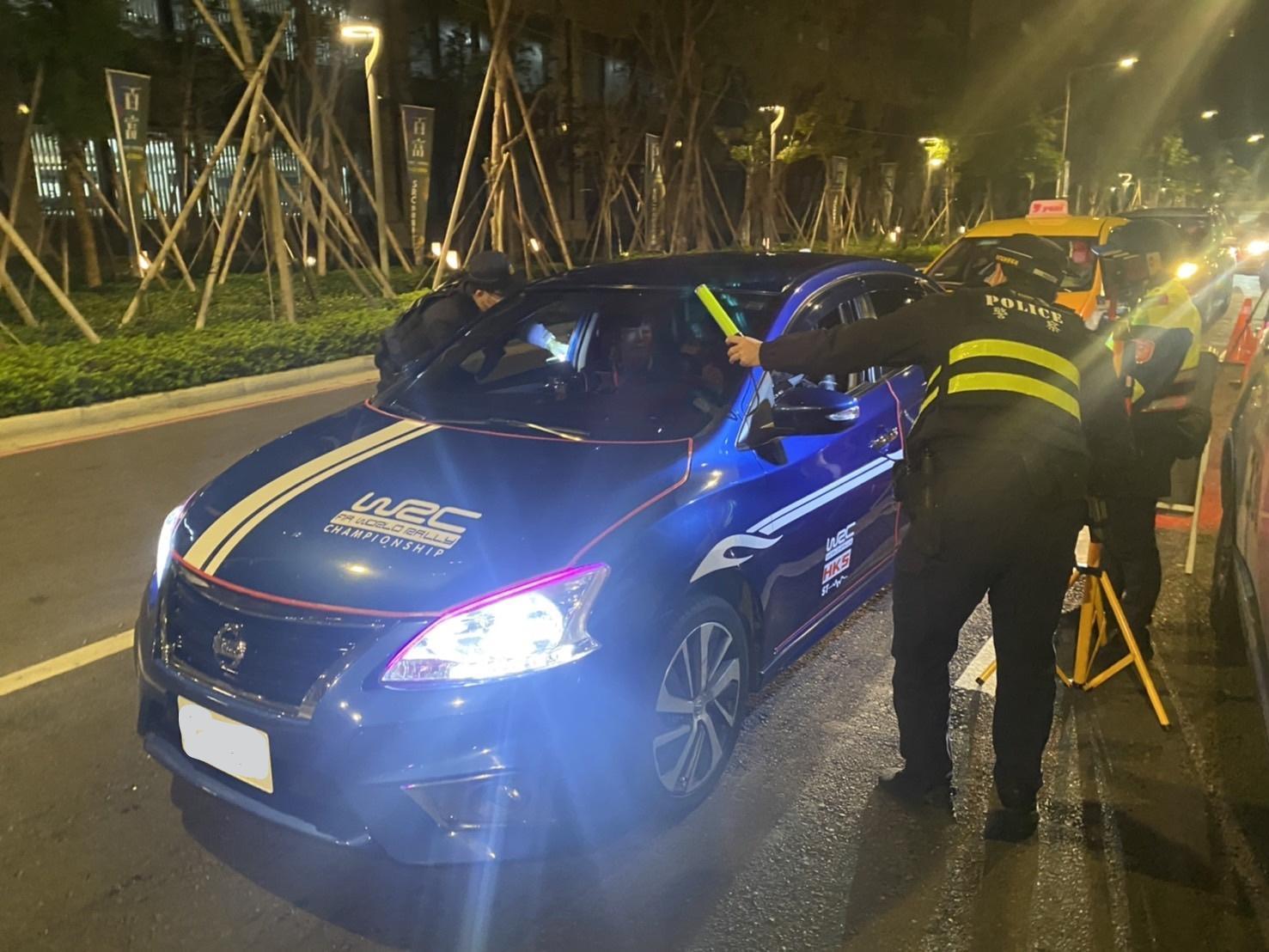 新北警方分析宿醉駕駛比例有升高趨勢。(警方提供)
