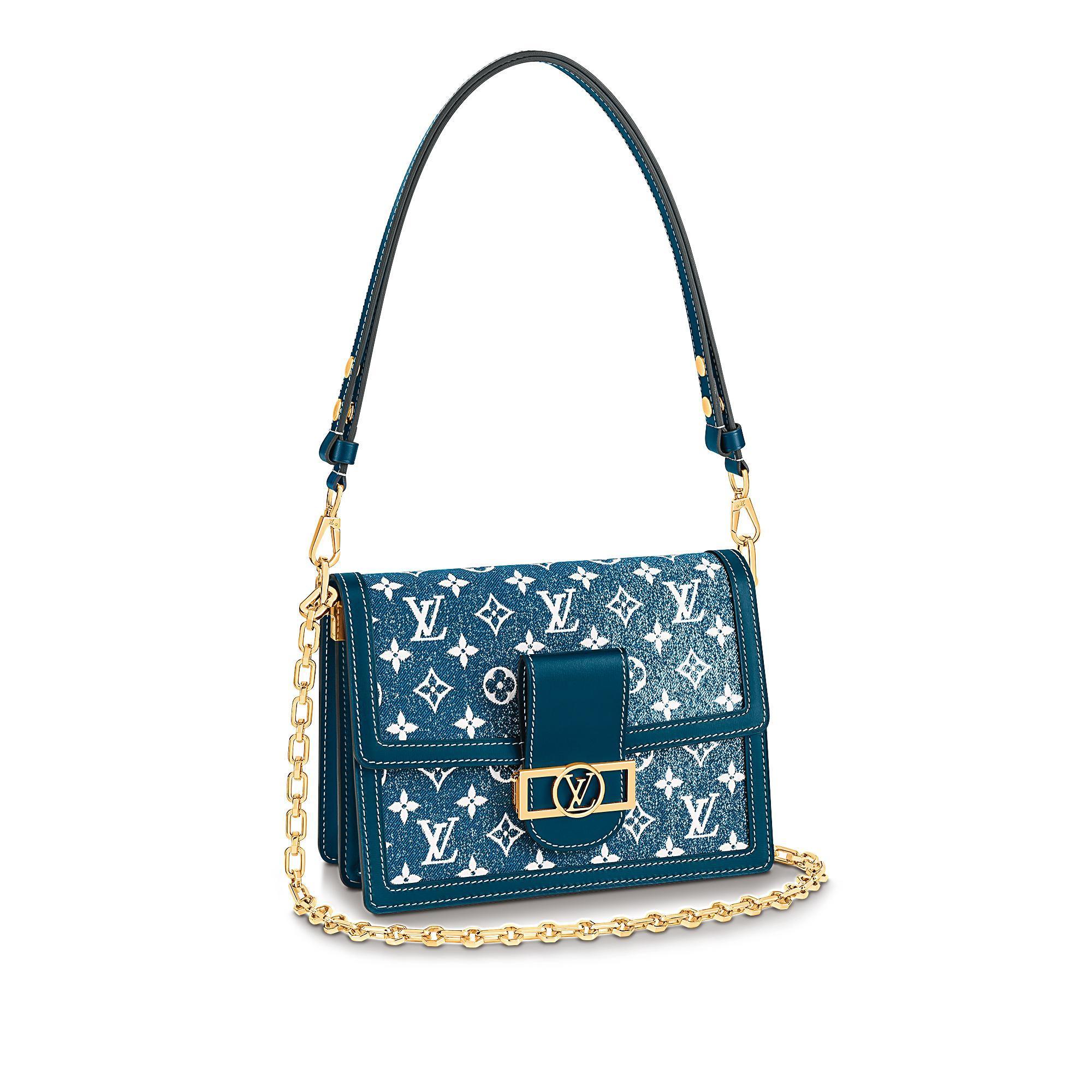 Monogram Jacquard Denim系列Dauphine手袋 NT$121,000（LOUIS VUITTON提供）