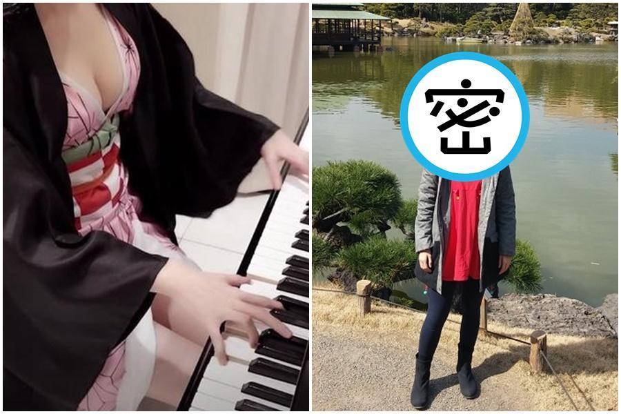 Pan Piano素顏照引起網友熱議。(翻攝自Pan Piano YT頻道、PTT)