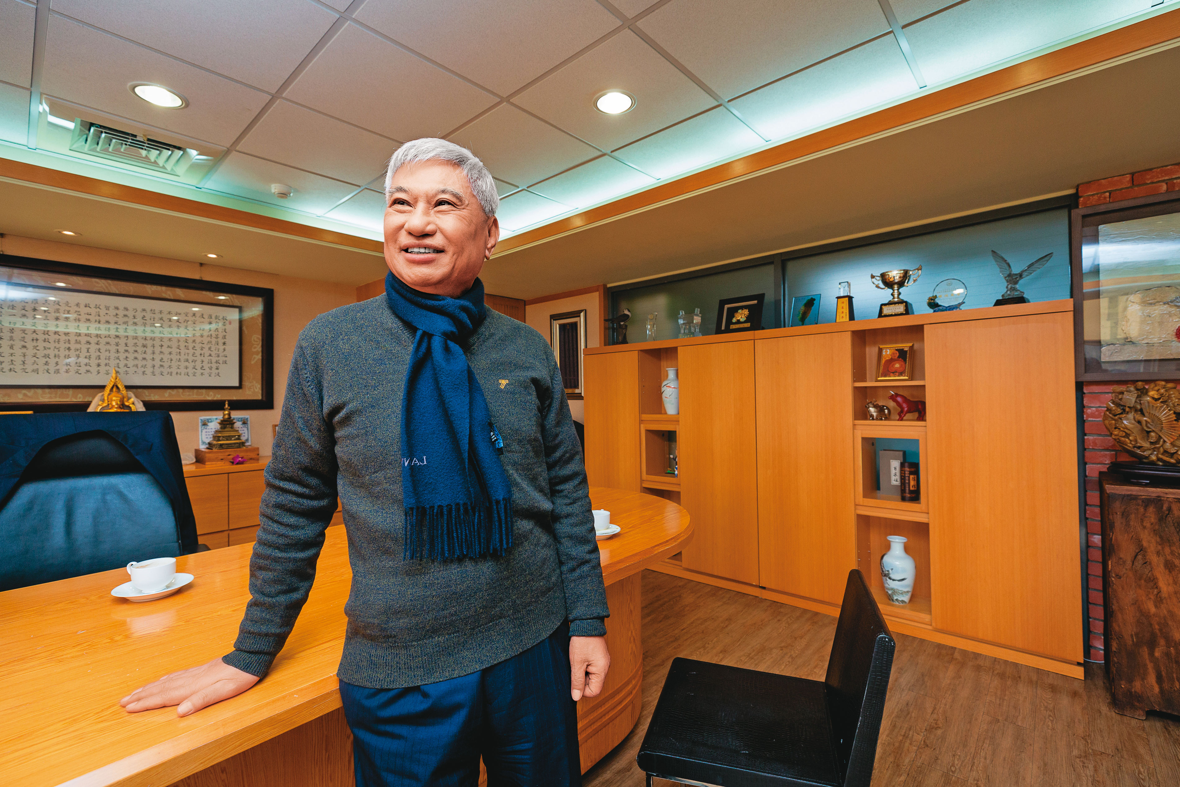 國內科技界爭搶第三類半導體商機，穩懋董事長陳進財直言：「穩懋才是真出貨的業者。」