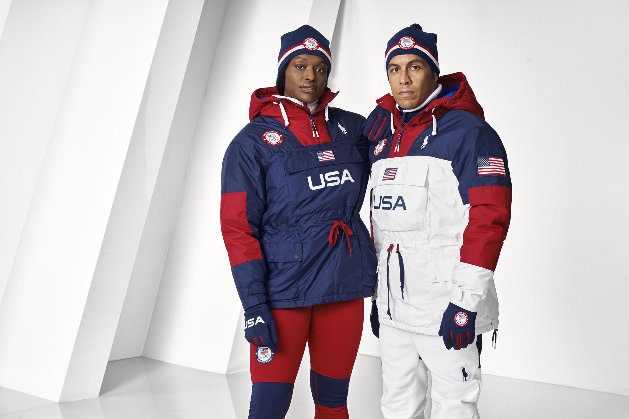 Ralph Lauren為美國奧運代表隊打造2022北京冬季奧運的進場制服。(Ralph Lauren提供)