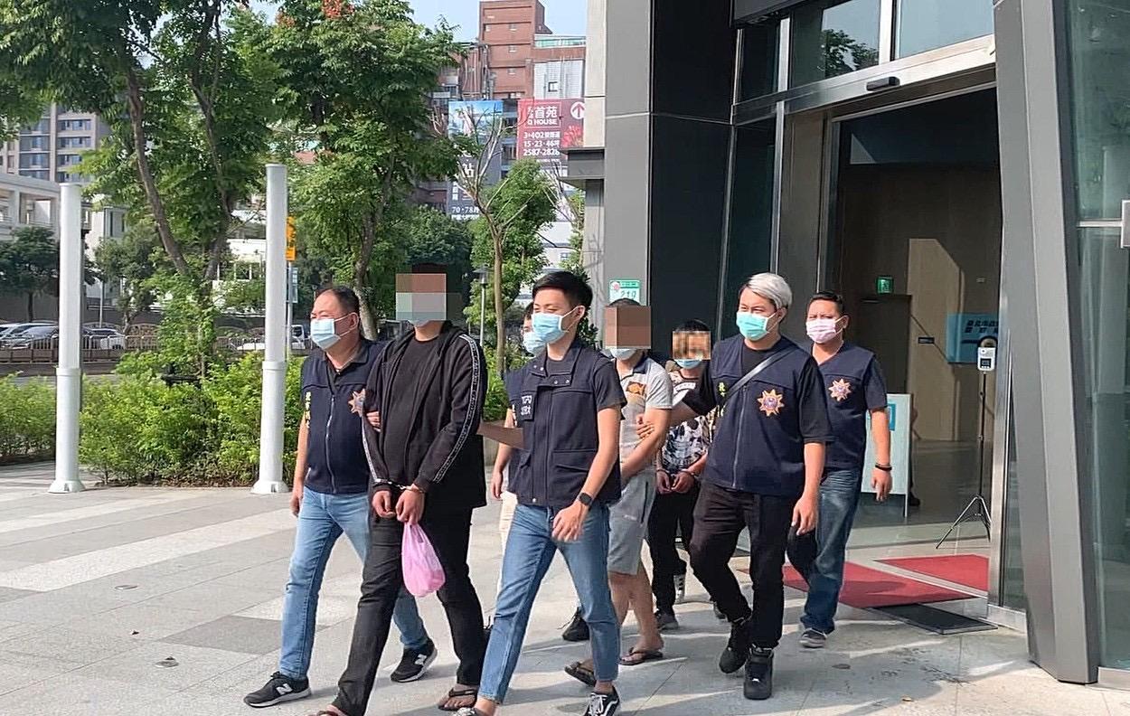 警方循線逮捕林男及3名共犯。(翻攝畫面)