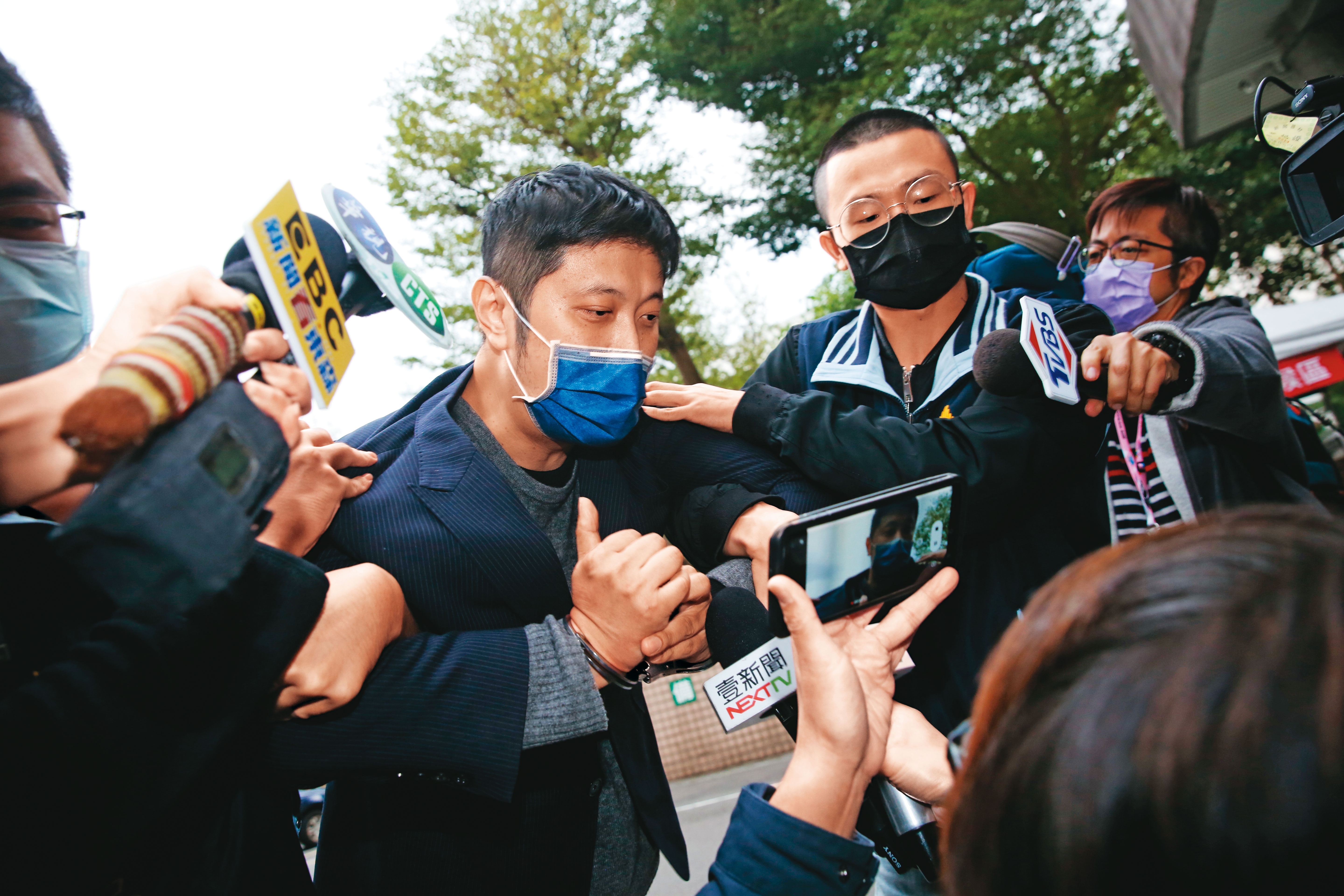 林秉樞長相斯文，出手大方，完全看不出是恐怖情人，然而生氣時不但痛毆女友，還揚言殺人。