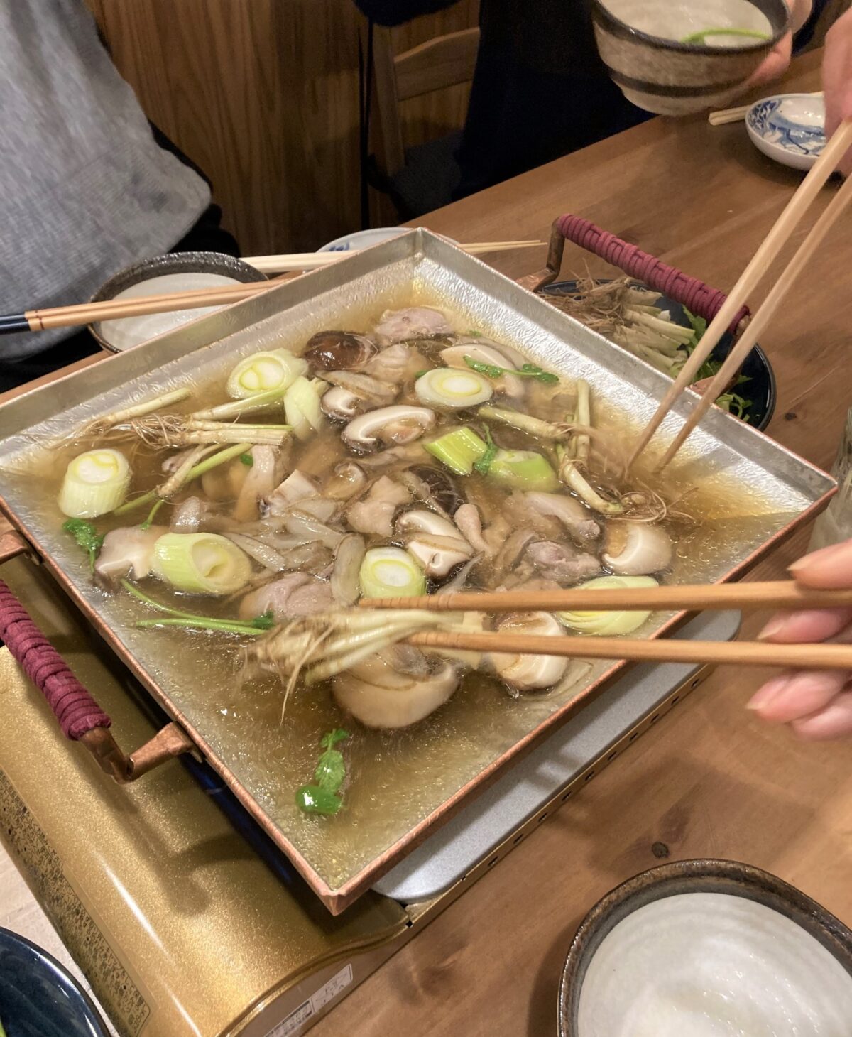 雖然食材非常簡單,但水芹鍋有一種引人入勝的清甜滋味。(Visit MIYAGI提供)