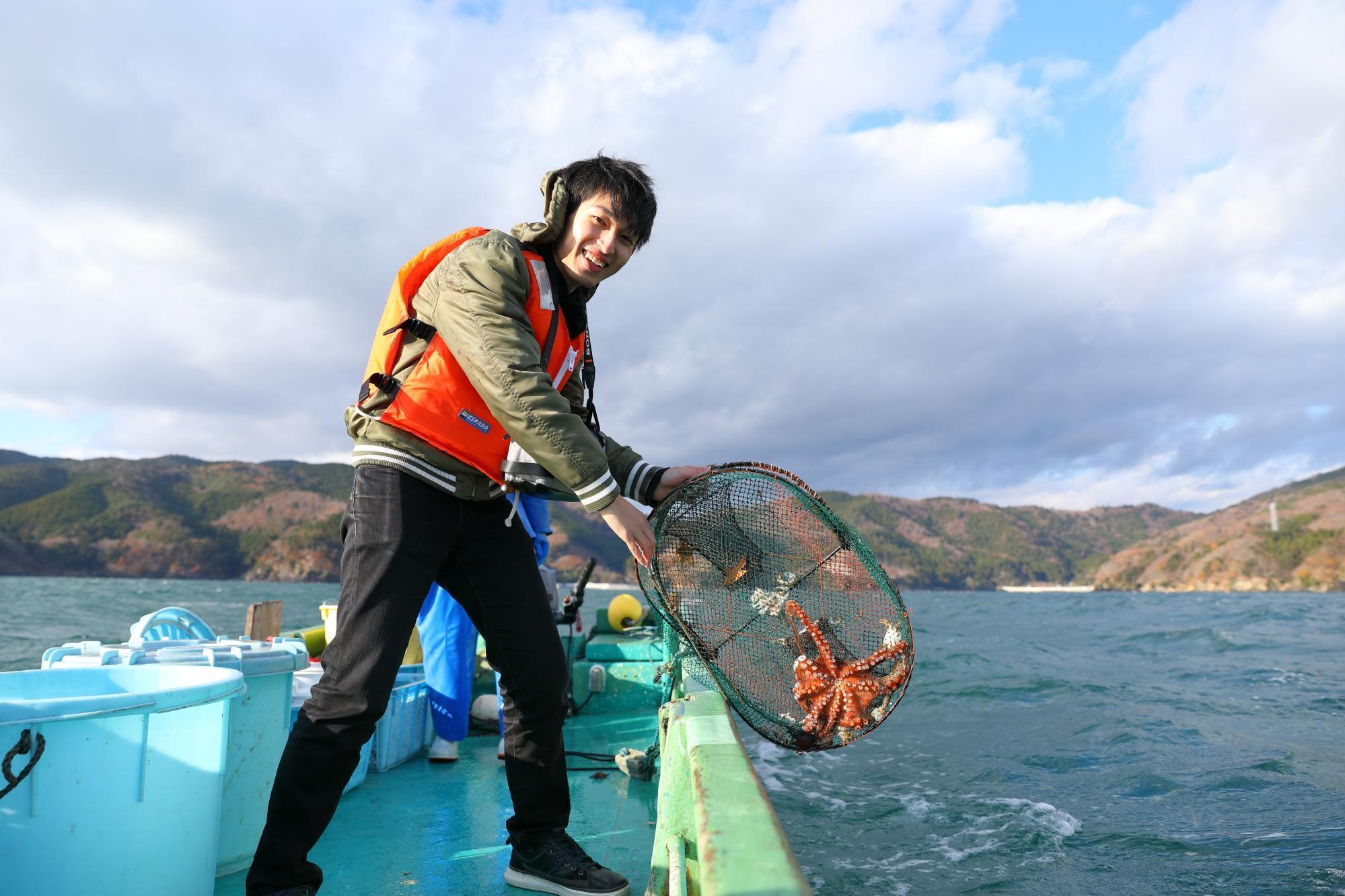 「桃浦村」透過舉辦的體驗活動,吸引更多的人到此地認識漁村生活與海洋。(Visit MIYAGI提供)