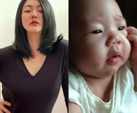 小S放上許老三的嬰兒照和自己對比笑翻網友。(翻攝自小S臉書)