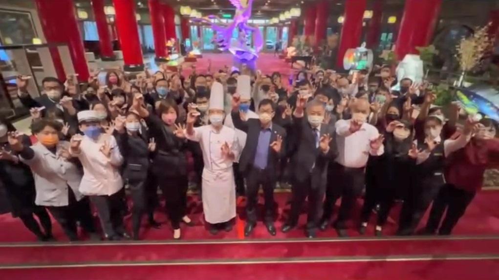 農曆春節即將來臨,圓山飯店將以最高規格防疫措施,陪伴民眾健康快樂過新年。(業者提供)