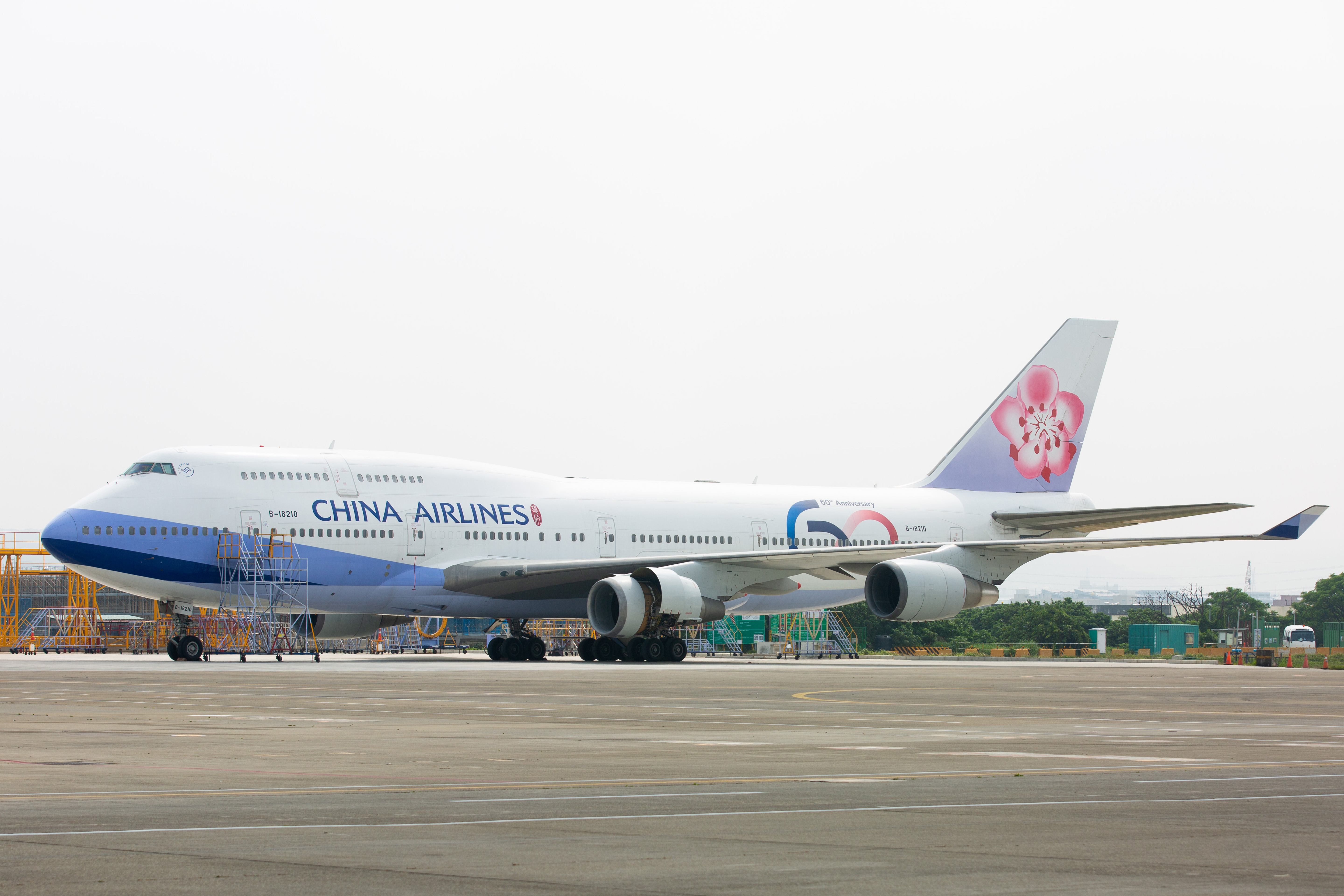 據了解，這批莫德納將由華航CI161客機載貨，預計今14：10抵達桃園機場。示意圖，非該班機。