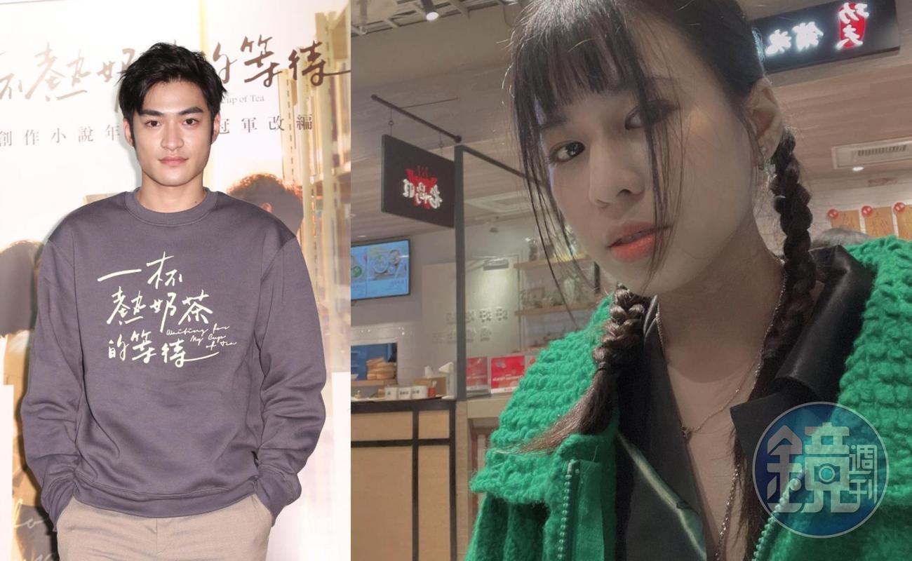 25歲新生代男星潘綱大日前入伍,導演老婆蔡雲芹在社交平台連續爆料。(左本刊資料照,右翻攝蔡雲芹IG)