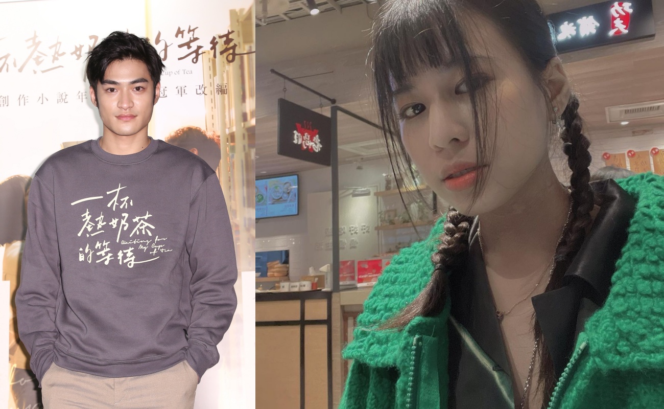 25歲新生代男星潘綱大日前入伍，導演老婆蔡雲芹在社交平台連續爆料。（左本刊資料照，右翻攝蔡雲芹IG）