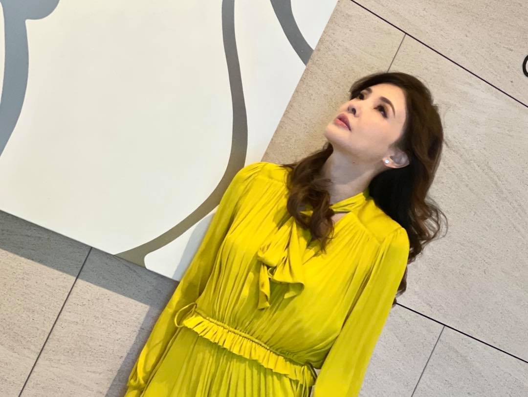 何如芸因疫情關係見不到兒子。（翻攝自何如芸臉書）