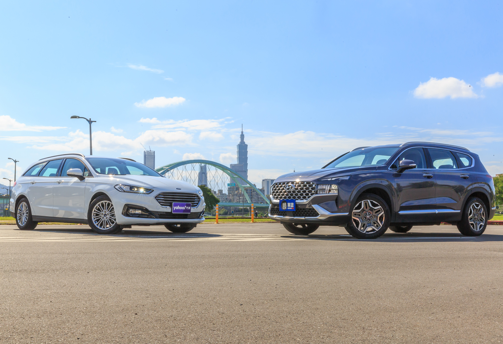 【動力玩家】油電東西軍！HYUNDAI Santa Fe Turbo Hybrid V.S. FORD Mondeo Hybrid Wagon