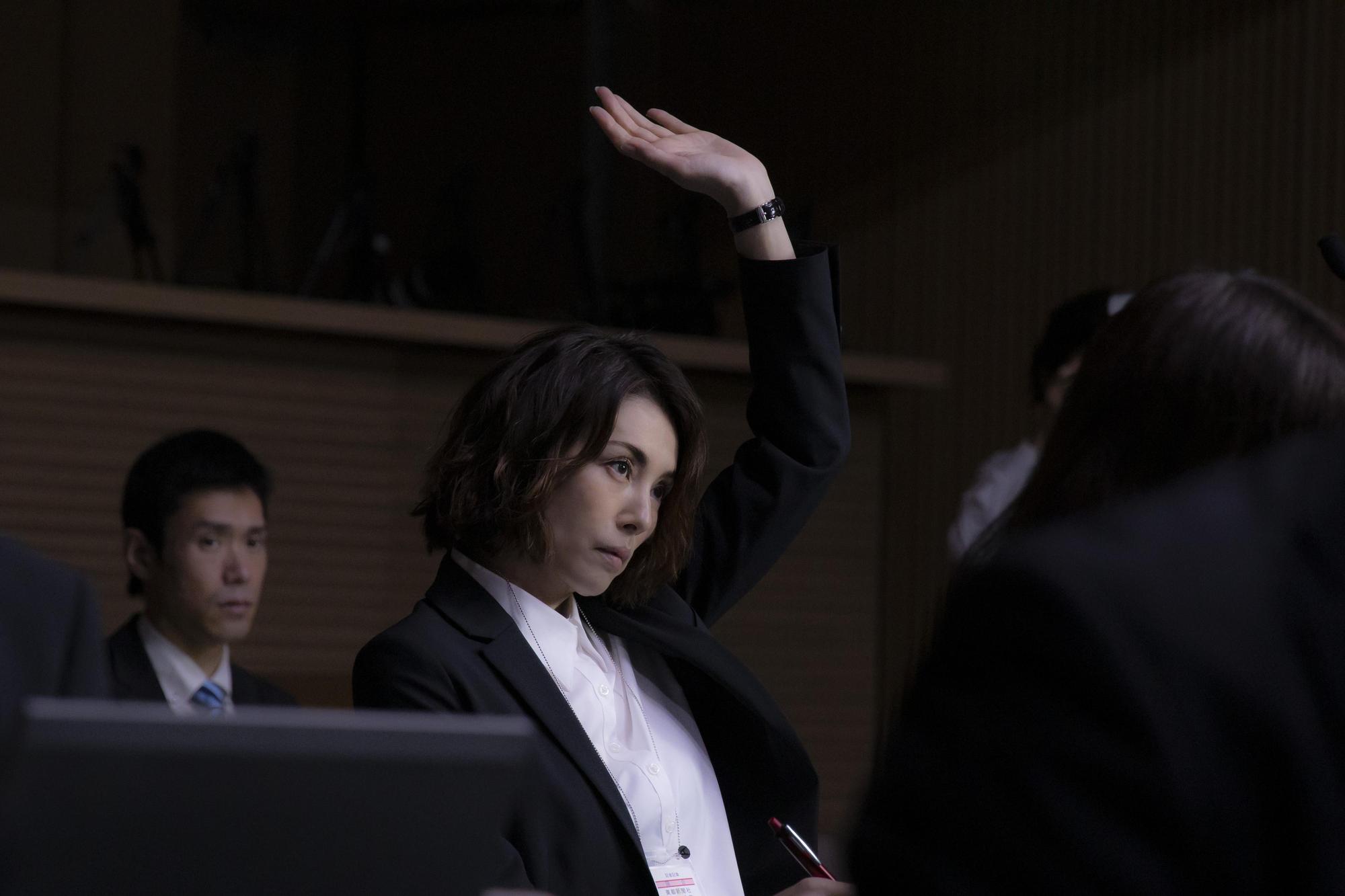 米倉涼子盼台灣觀眾能透過《新聞記者》看見不同的自己,也約定一定會再次訪台。(Netflix提供)