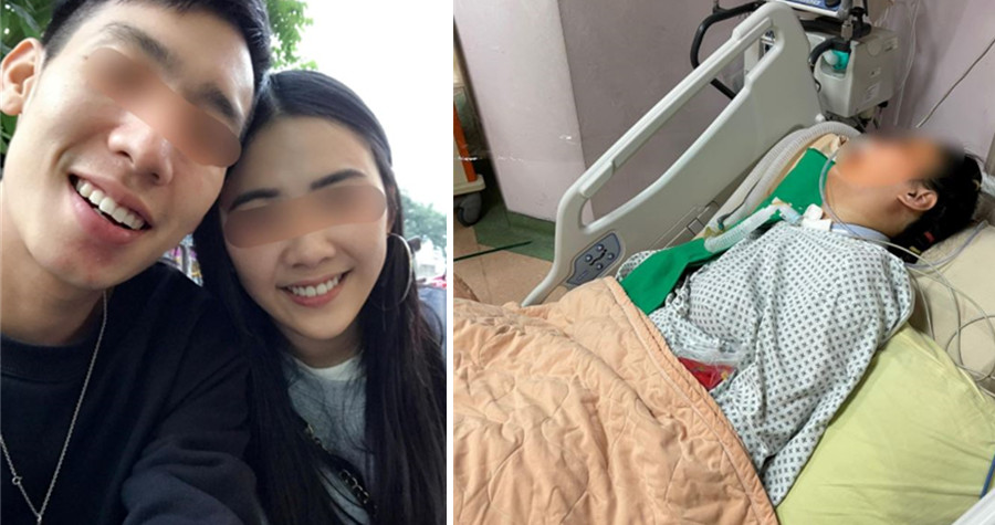 人夫淚訴太太生產後大量出血，沒想到如今竟變植物人。（翻攝「爆料公社公開版」臉書）