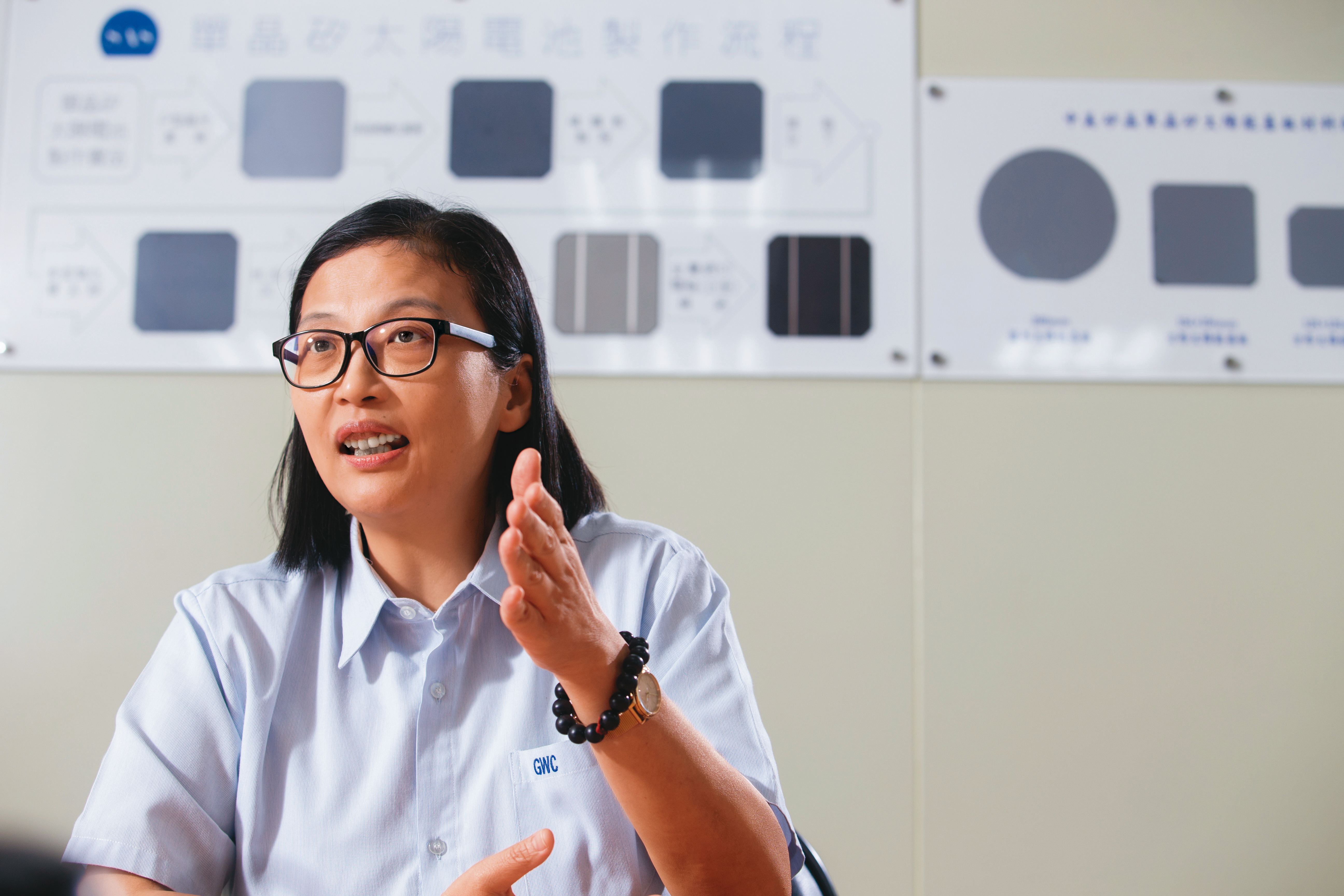 有晶圓女王之稱的環球晶董事長徐秀蘭，是科技界少數的女性CEO，靠併購壯大的環球晶，挑戰全球矽晶圓龍頭寶座。（今周刊提供）