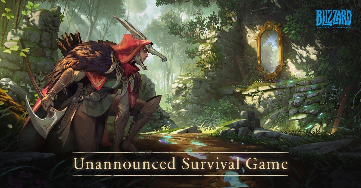 暴雪新IP預計是生存遊戲。(翻攝自@Blizzard_Ent Twitter)