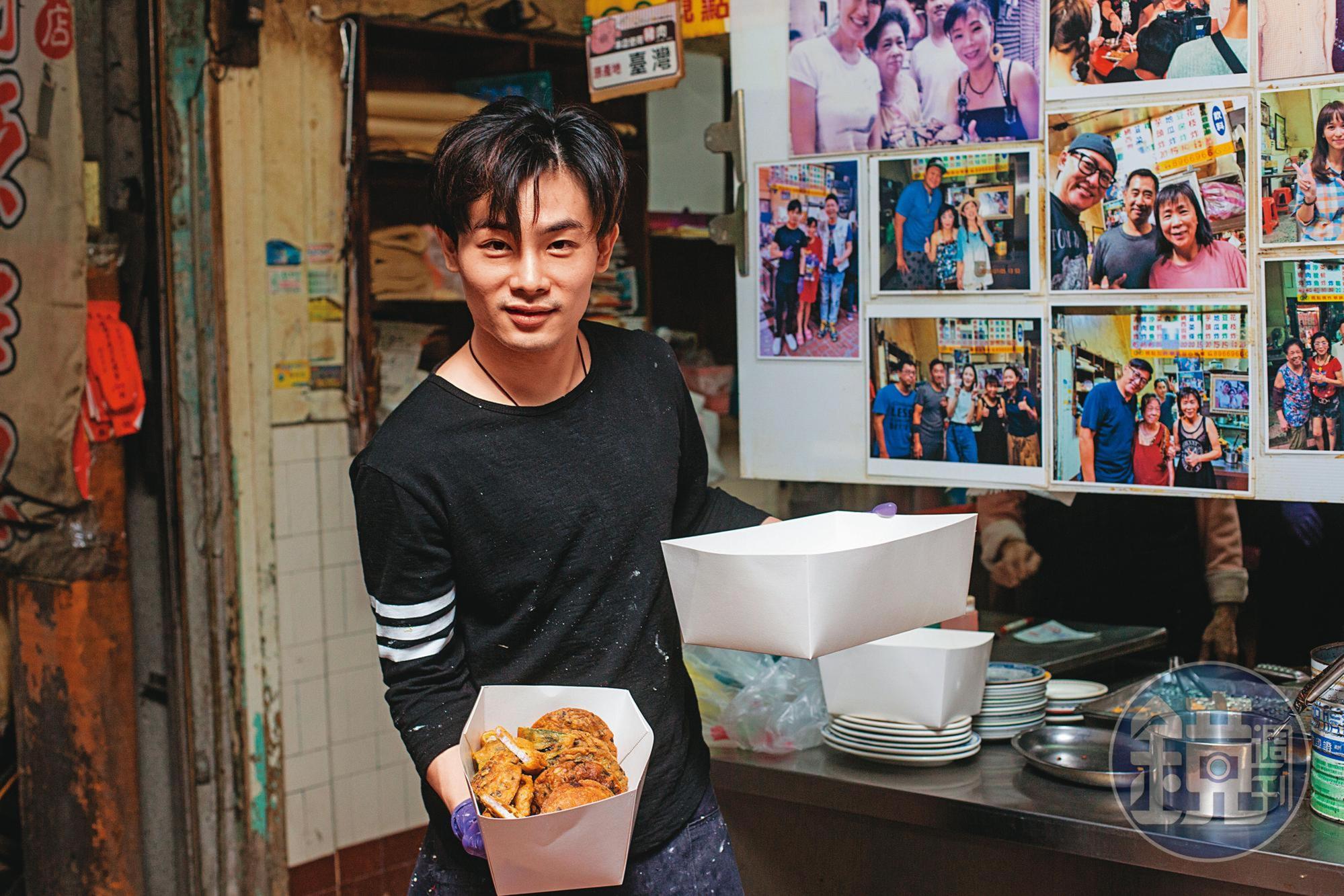 過往店裡大宗訂單都是用新鞋盒裝,許凱綸考量衛生因素,接班後改為專業打菜盒。