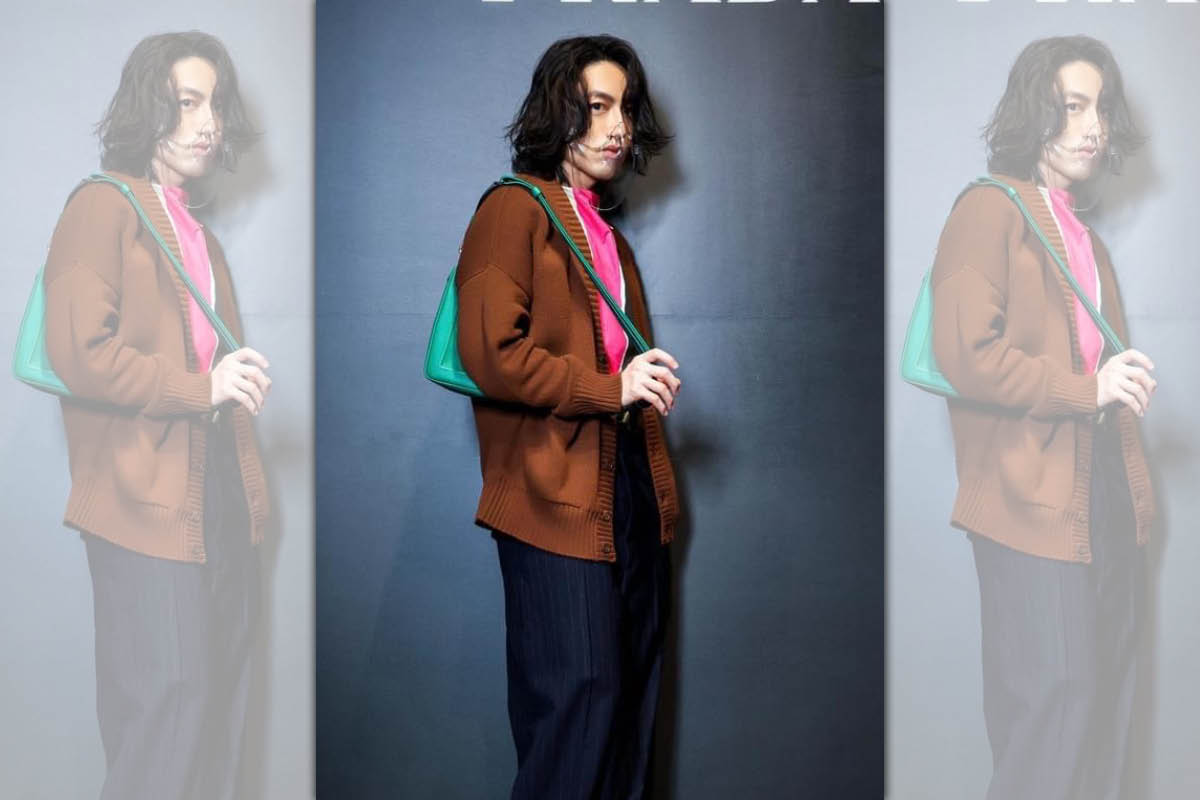 林宥嘉出席PRADA活動，已接受快篩。（翻攝自林宥嘉臉書）