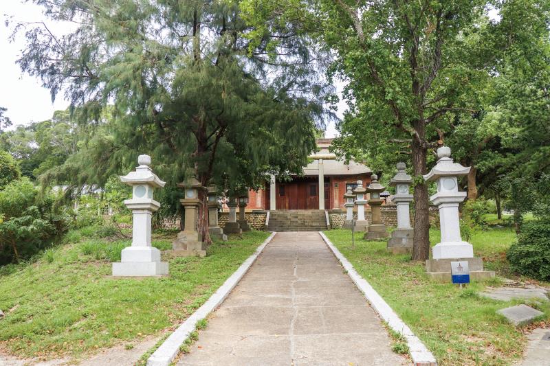 有濃厚的日式神社風情的通霄神社位於虎頭山公園內。（翻攝自苗栗文化觀光旅遊網）