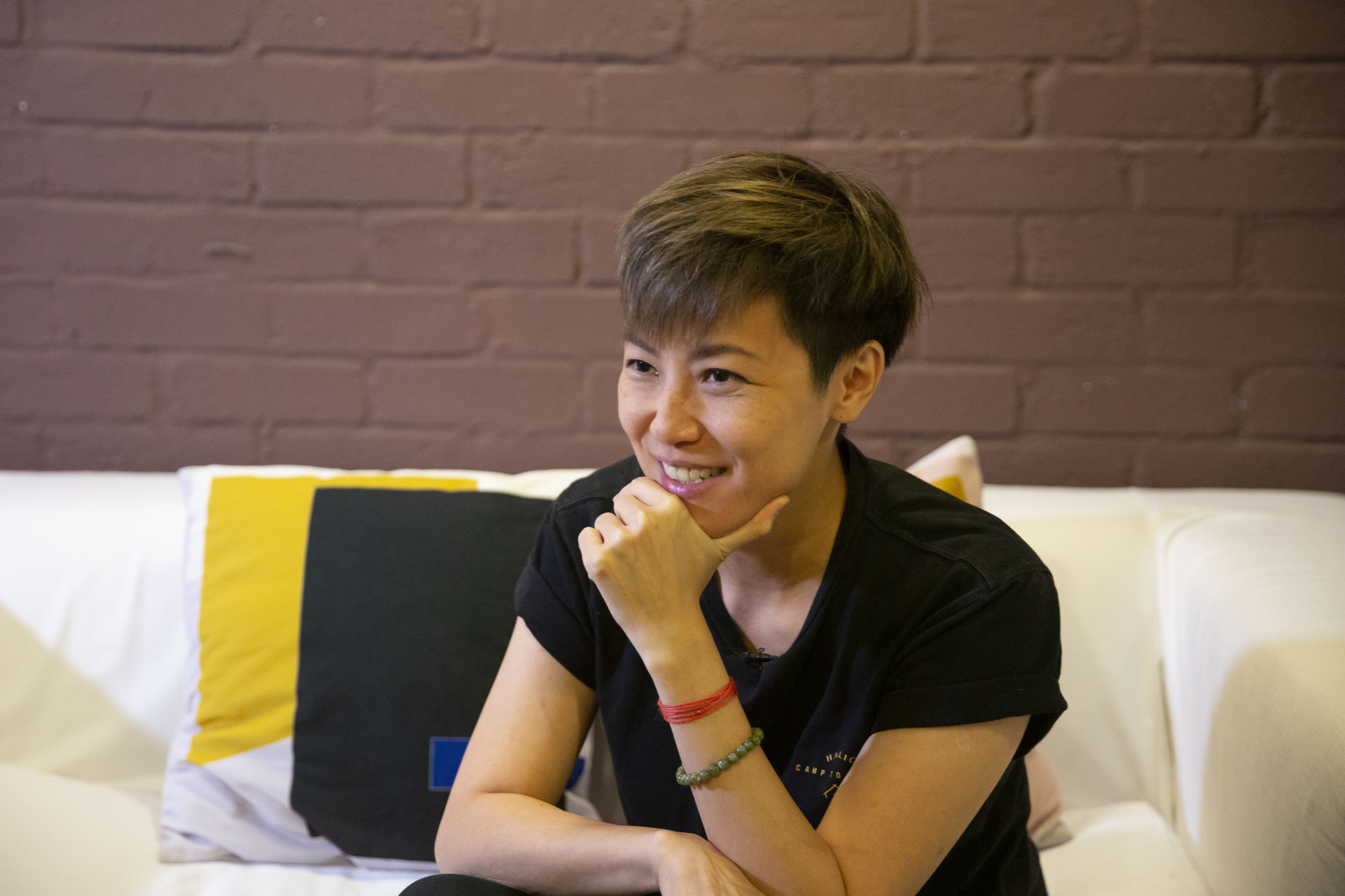 對於傳出被港府列為「港台十大禁播歌手」，何韻詩回應稱「好榮幸啊」！（本刊資料照）