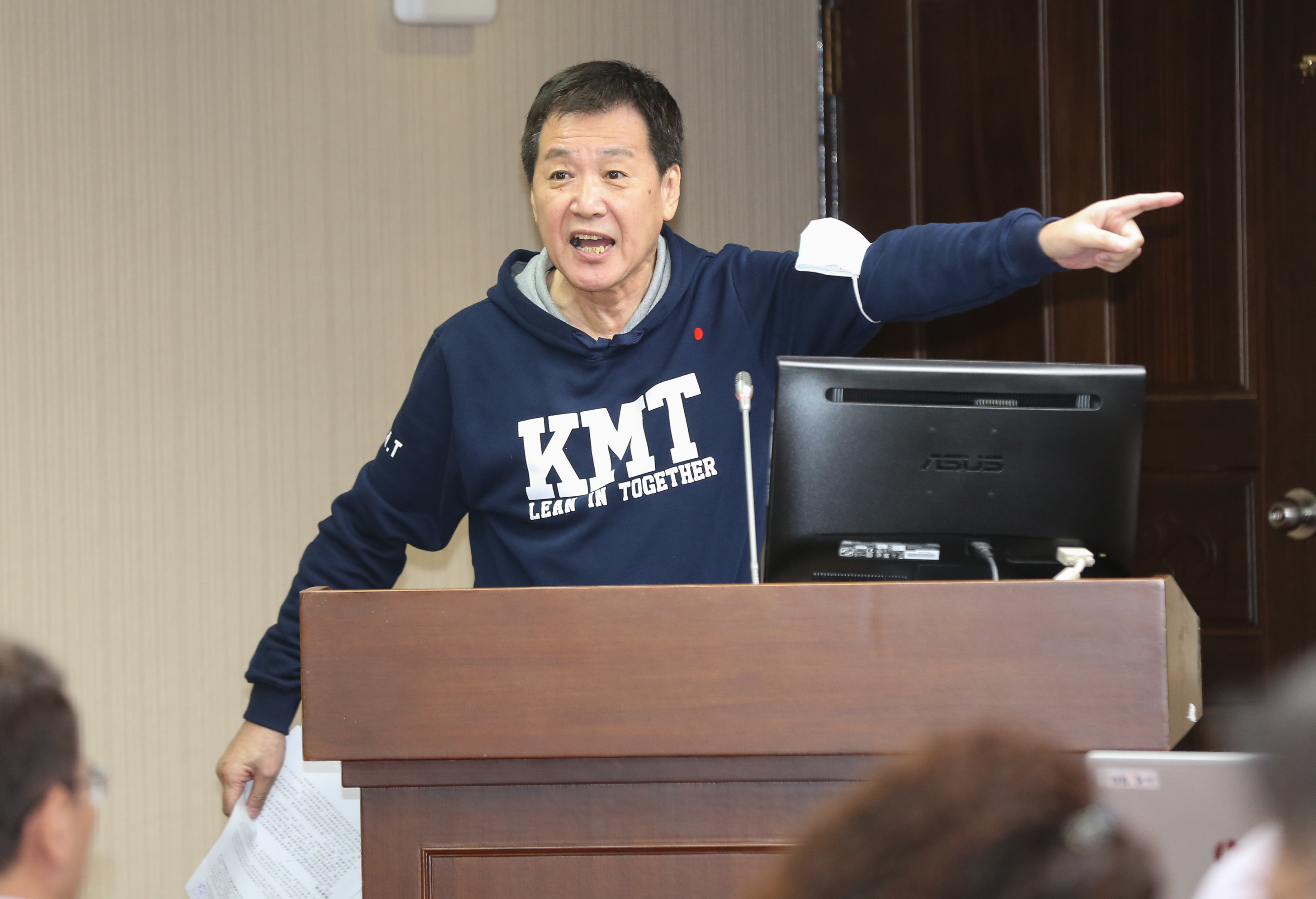 費鴻泰表示，若11點的政院開完會宣布日本核食進口，國民黨將拒絕協商預算，不排除激烈動作杯葛院會。（本刊資料照）