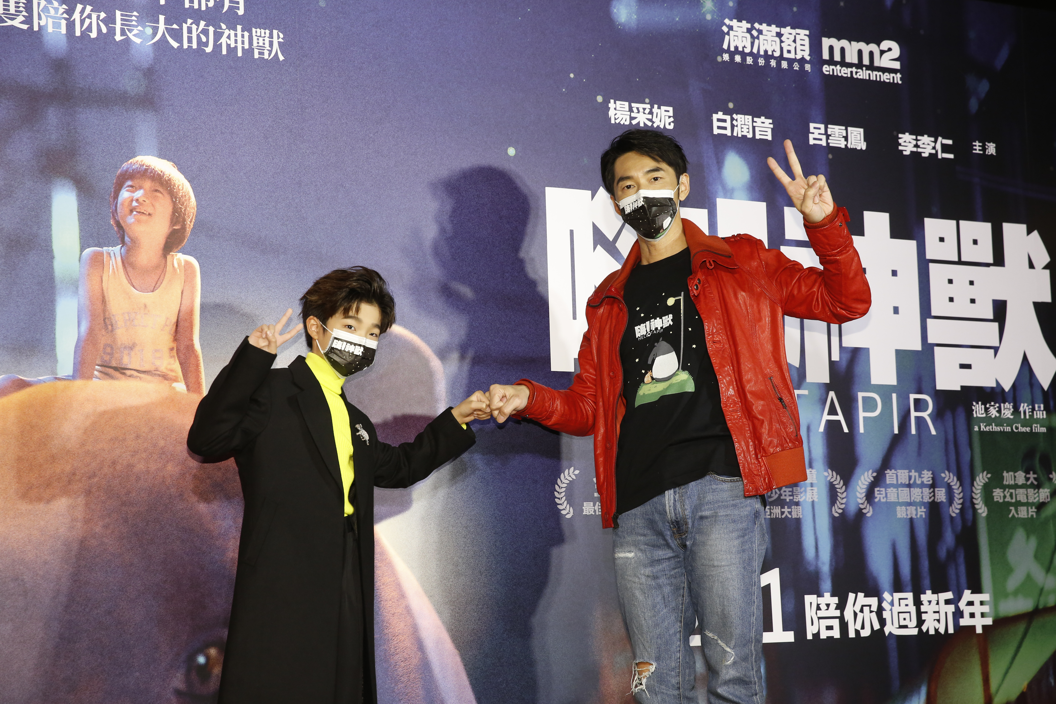 白潤音與李李仁電影中演出父子，戲外，也因白潤音的年紀跟自己兒子一樣，讓李李仁很有親切感。