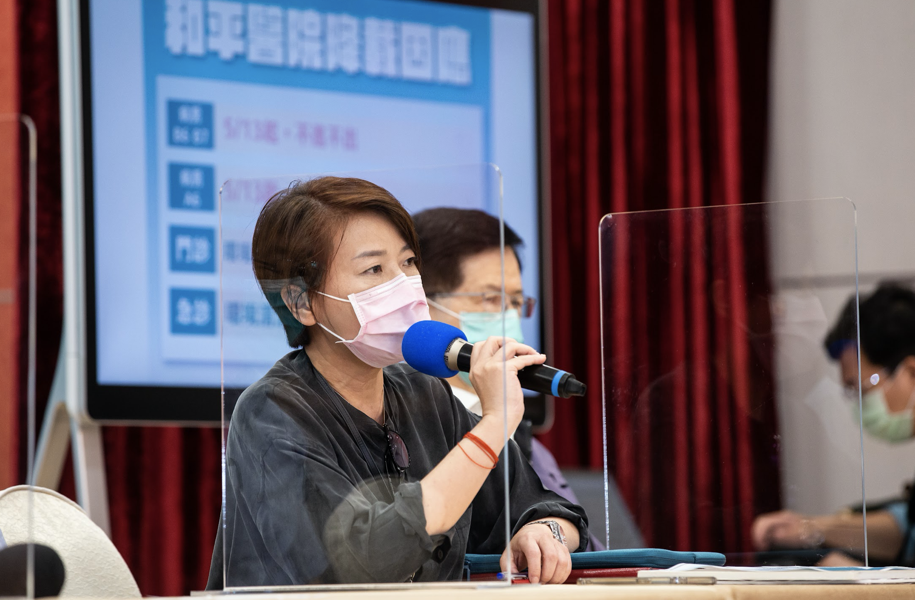 台北市副市長黃珊珊透露北市府升2.5級已經規劃好了，明天早上會進一步討論。（資料照）