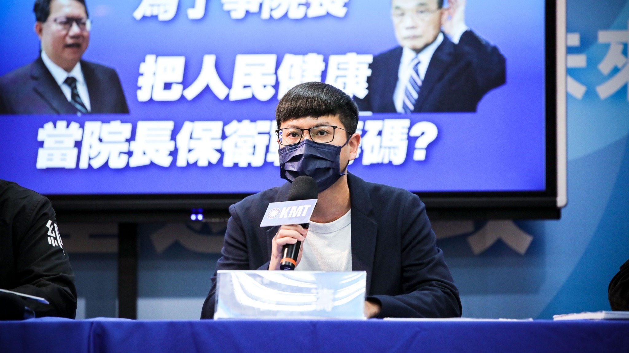 國民黨文傳會主委凌濤先前發言引發議論，王育敏表示會從旁給予建議。（國民黨提供）