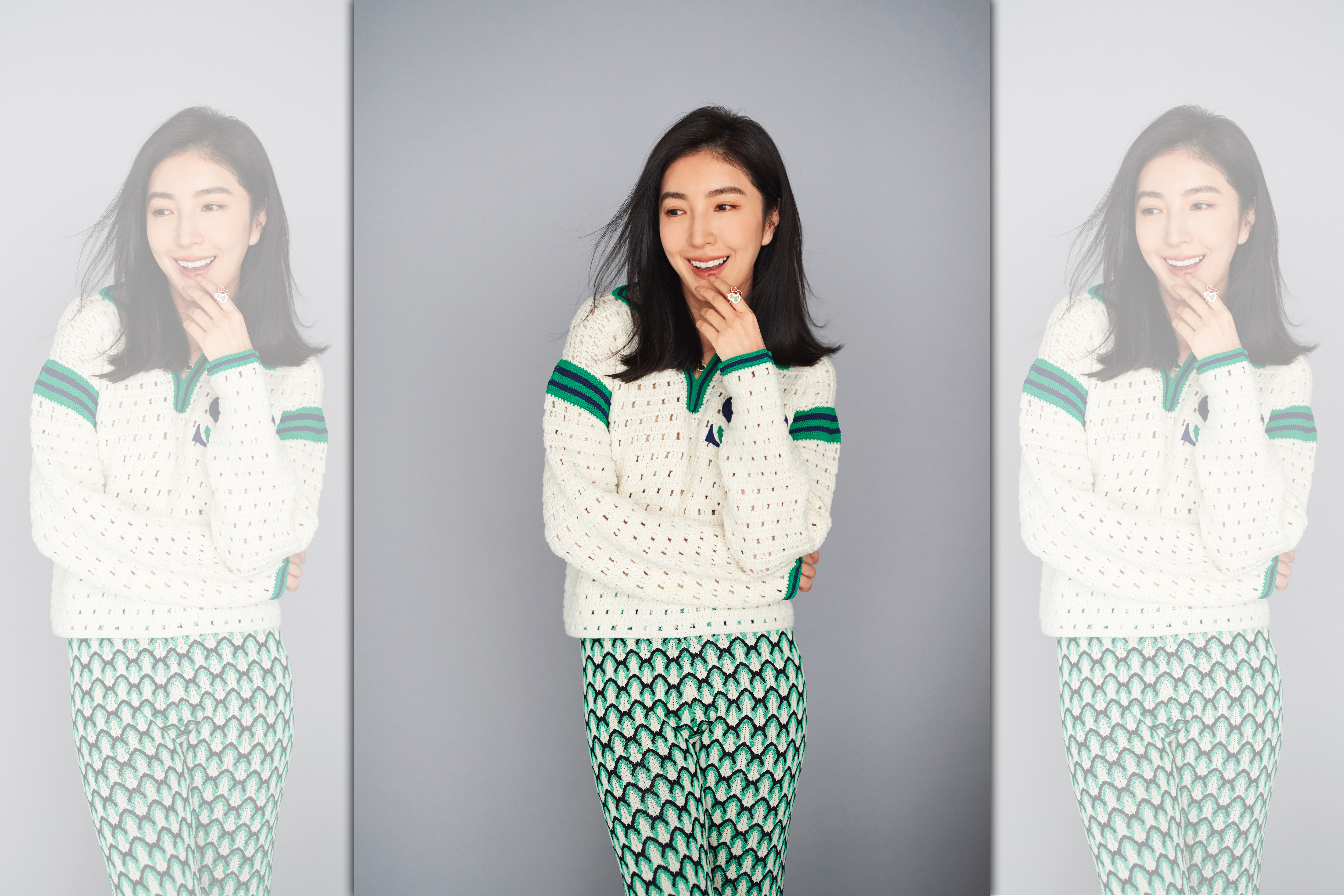 楊謹華在《華燈初上》劇攻心計，但私下與老公過得很幸福，目前唯一目標就是希望能有好孕。