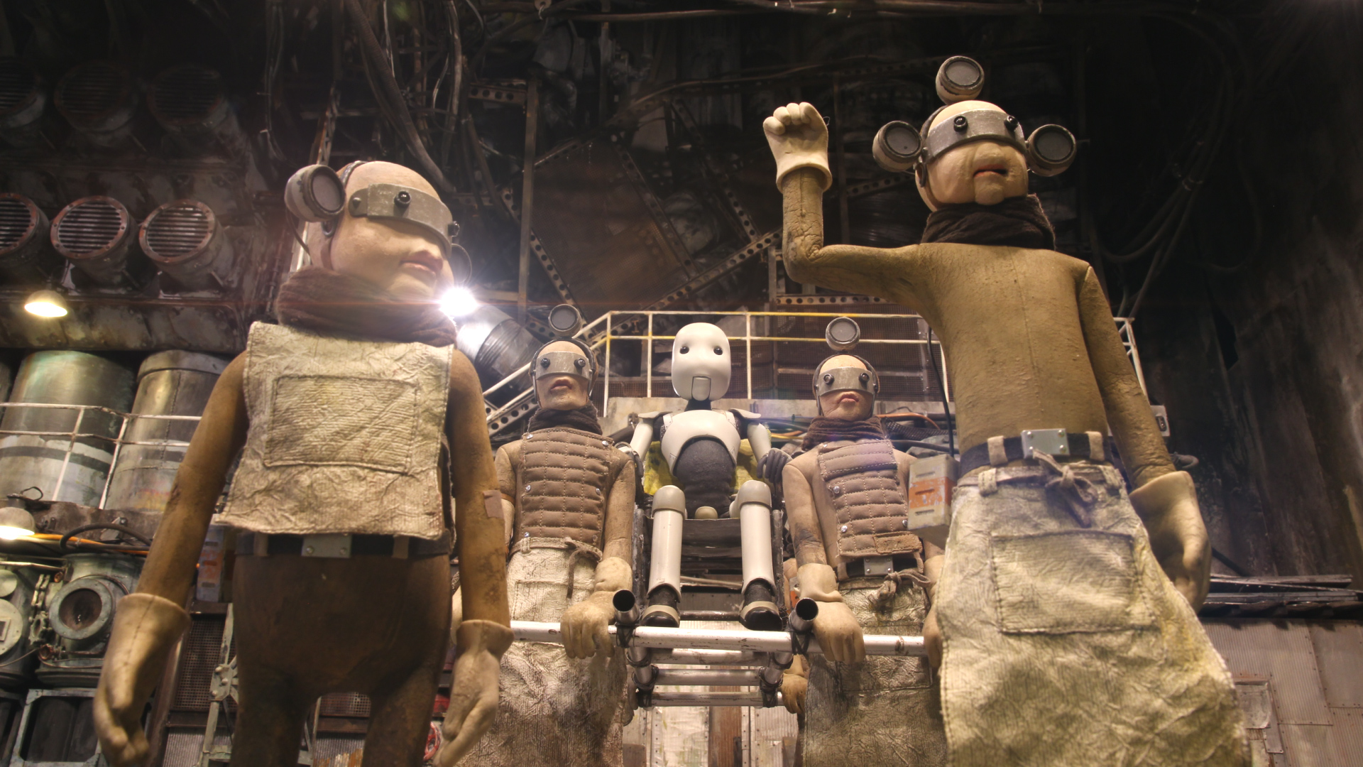 日本科幻逐格動畫電影《垃圾頭》劇情神預言現今全球「疫情風暴」。（捷傑提供）