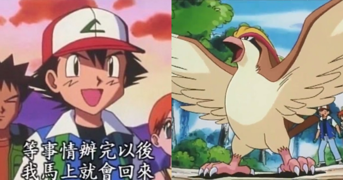 比雕被小智留在常磐森林，至今已23年。（翻攝自PTT）