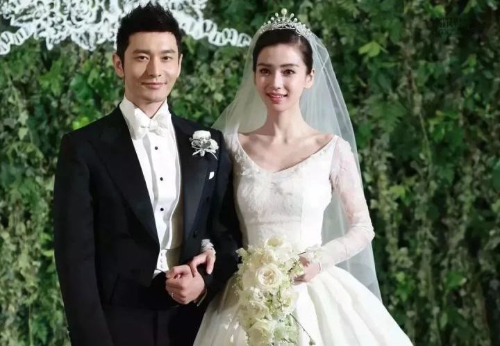 黃曉明與Angelababy婚姻今年邁入第7年，卻在過年前宣布離婚。（微博圖片）